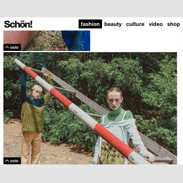 SHOHEI featured on SCHON Magazine Editorial