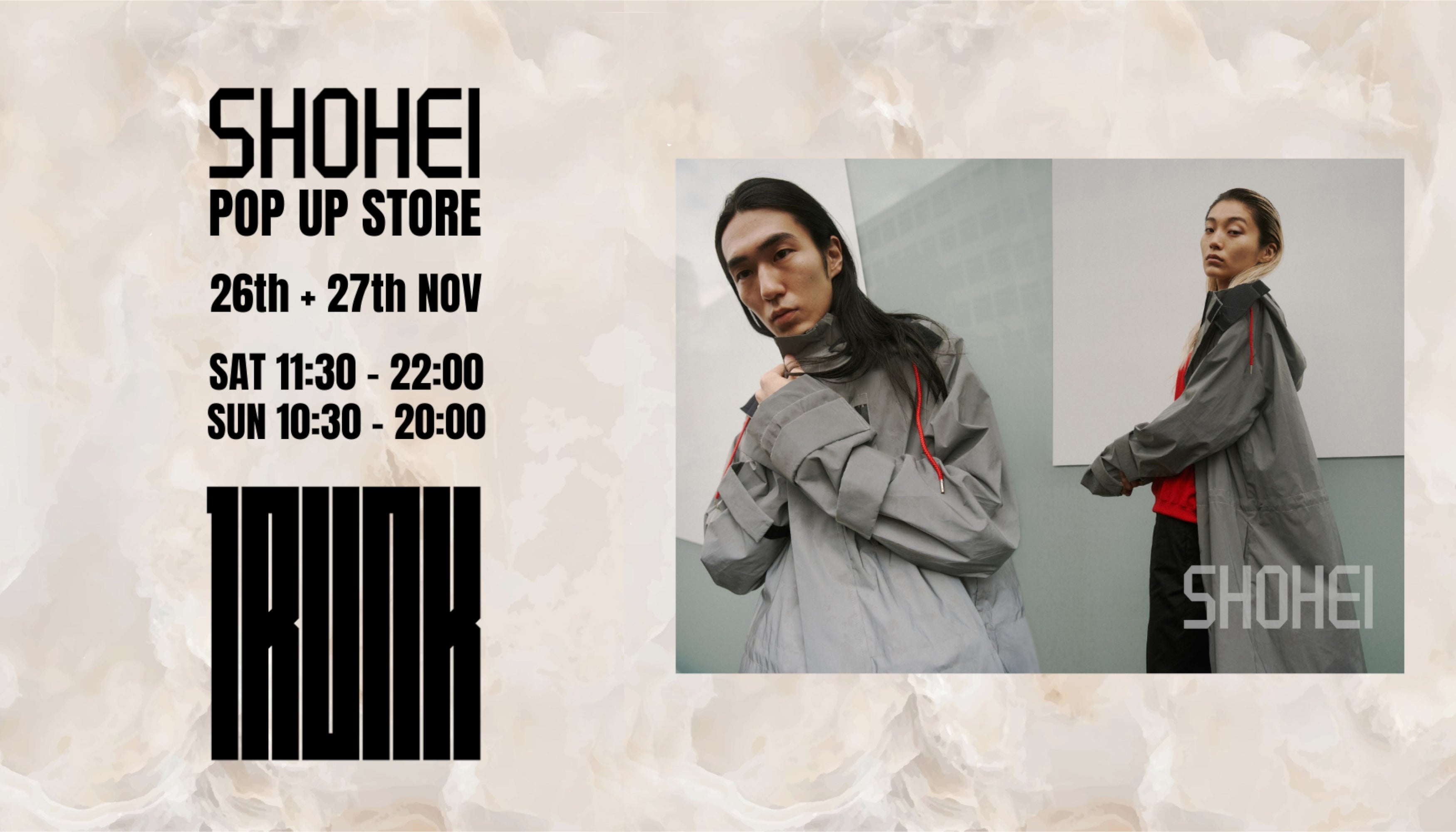 TRUNK (HOTEL) pop-up store