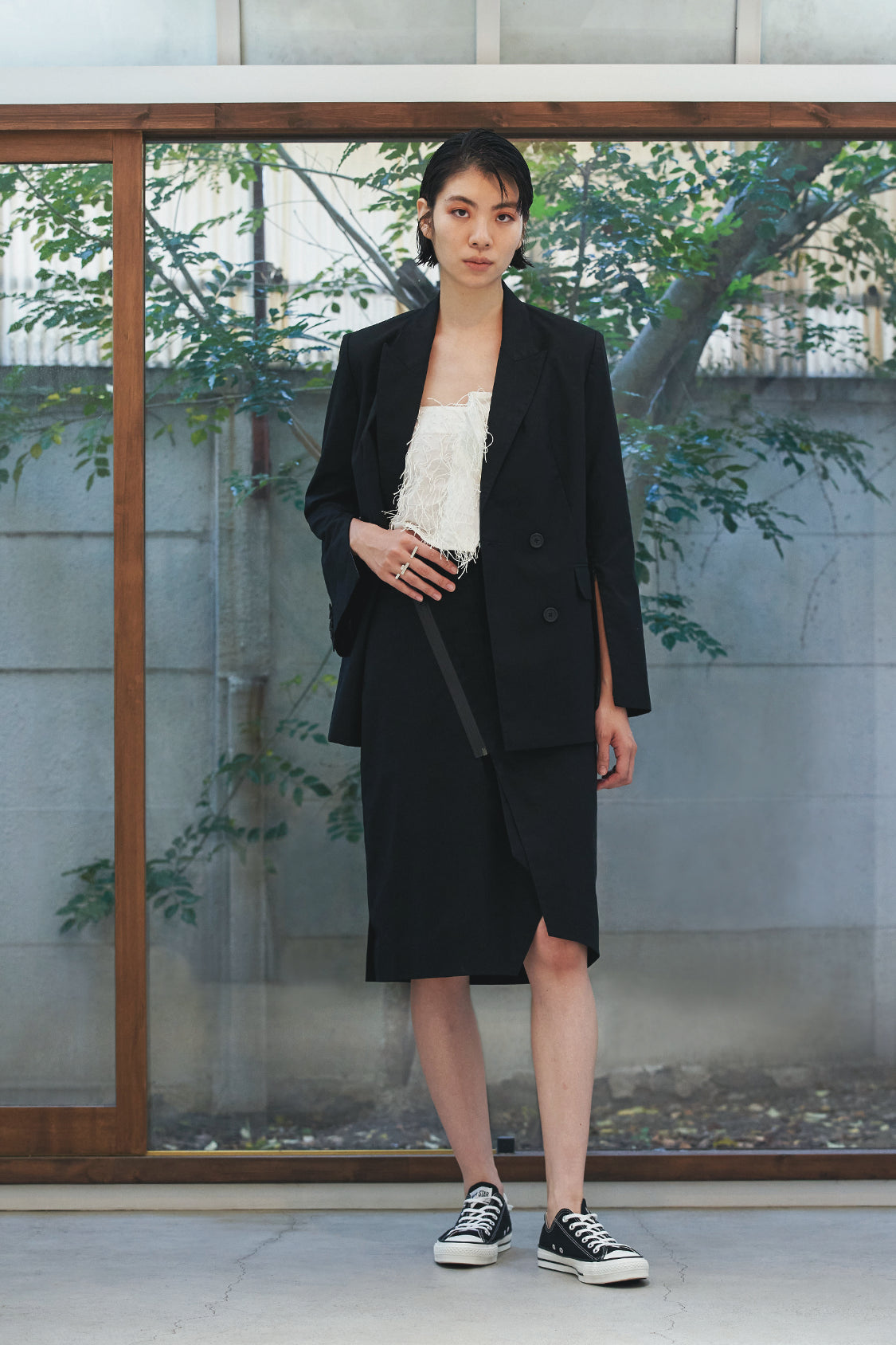 SKIRT SAMPLE SALE / ITALIAN WOOL
