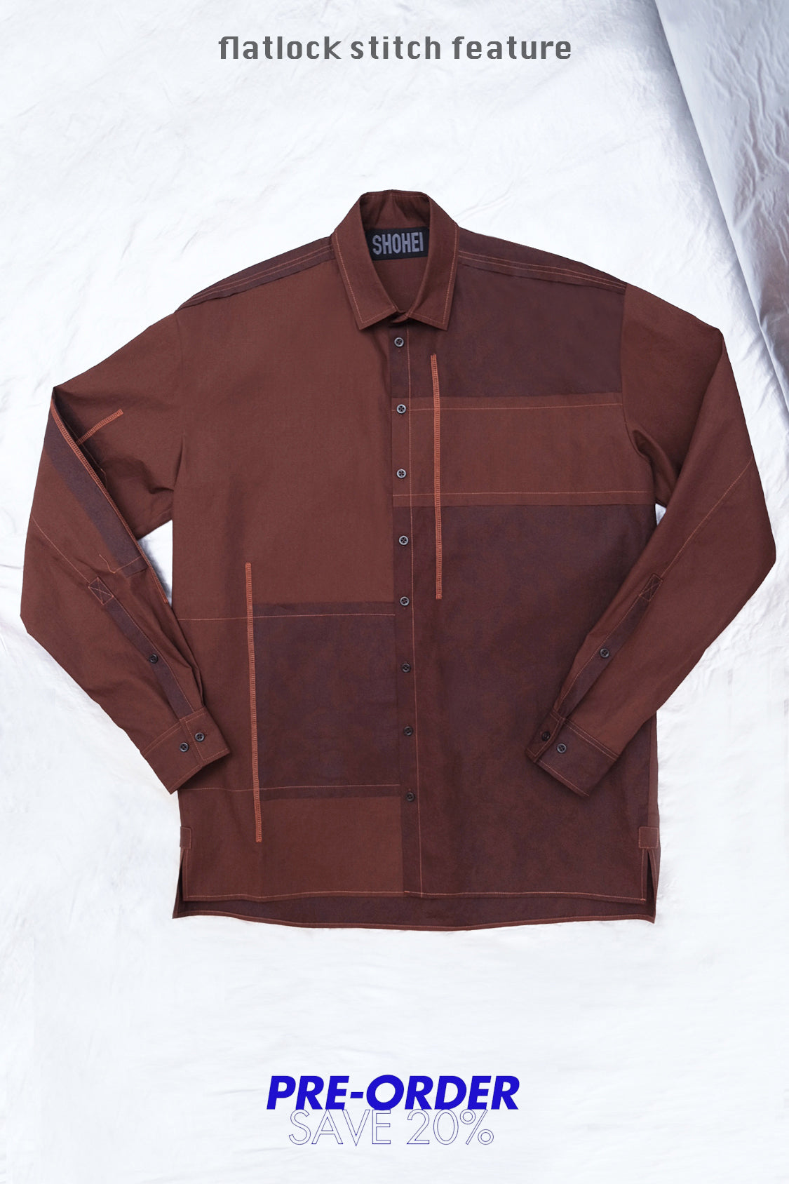 CONTRAST TECH SHIRT / Kakishibu - Shohei-collection