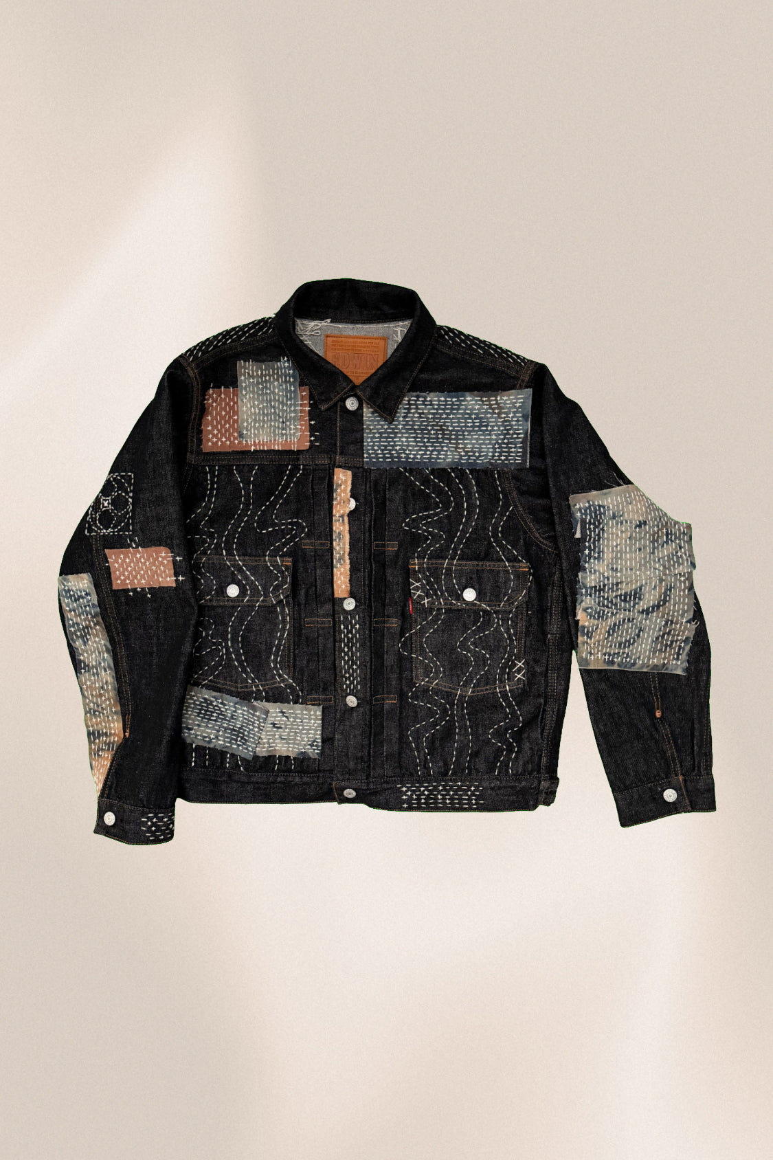 ZEN DENIM JACKET - EDWIN x SHOHEI 505ZX01 / black selvage denim - Shohei-collection