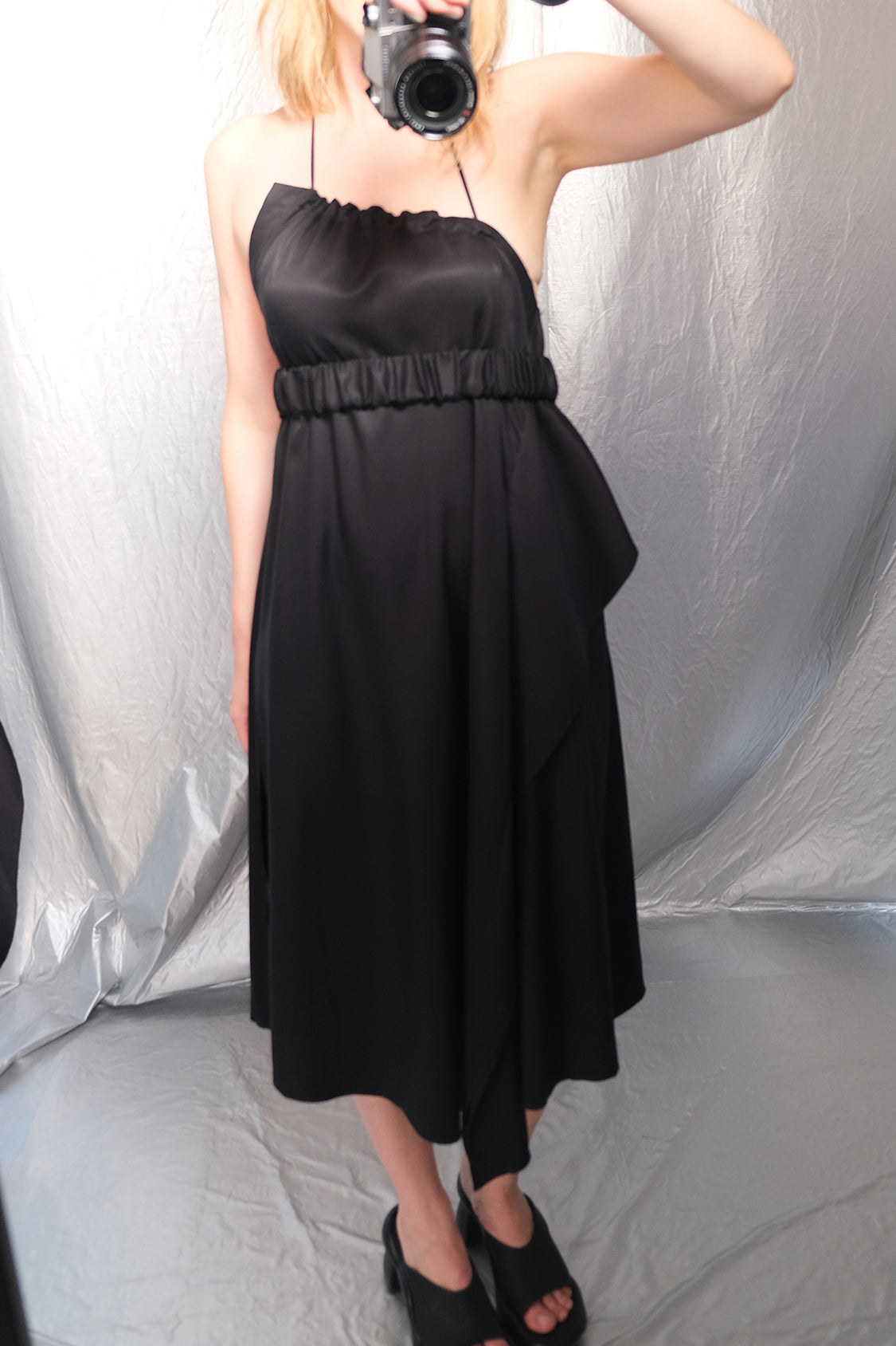 LINA FLAIR DRESS / zero-waste fashion - Shohei-collection