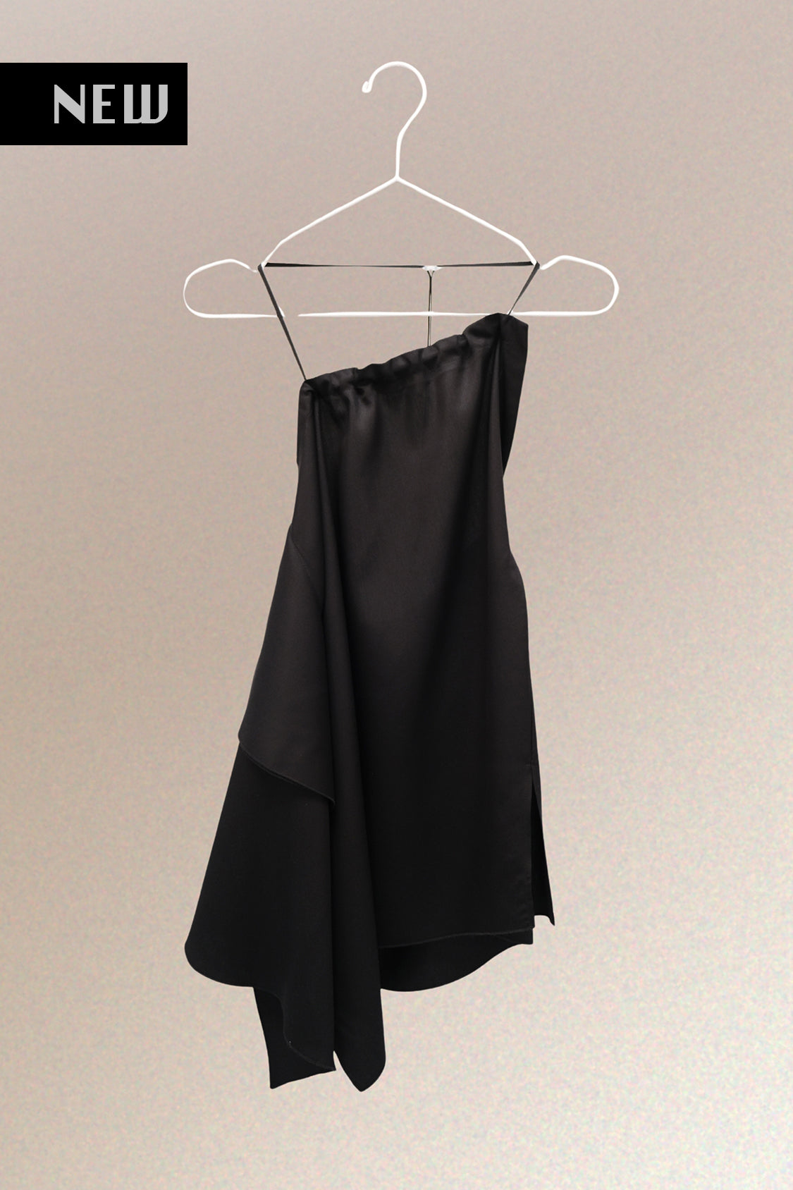 SHOHEI LINA FLAIR TOP in TENCEL lyocell, zero-waste top