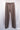 GRANDPA RAW EDGE PANTS / brown melange