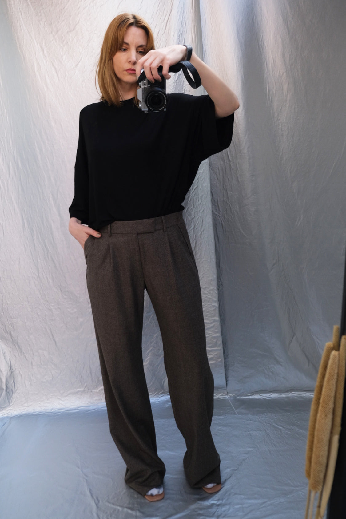 JUN OVERSIZE STYLE T-SHIRT / viscose - Shohei-collection