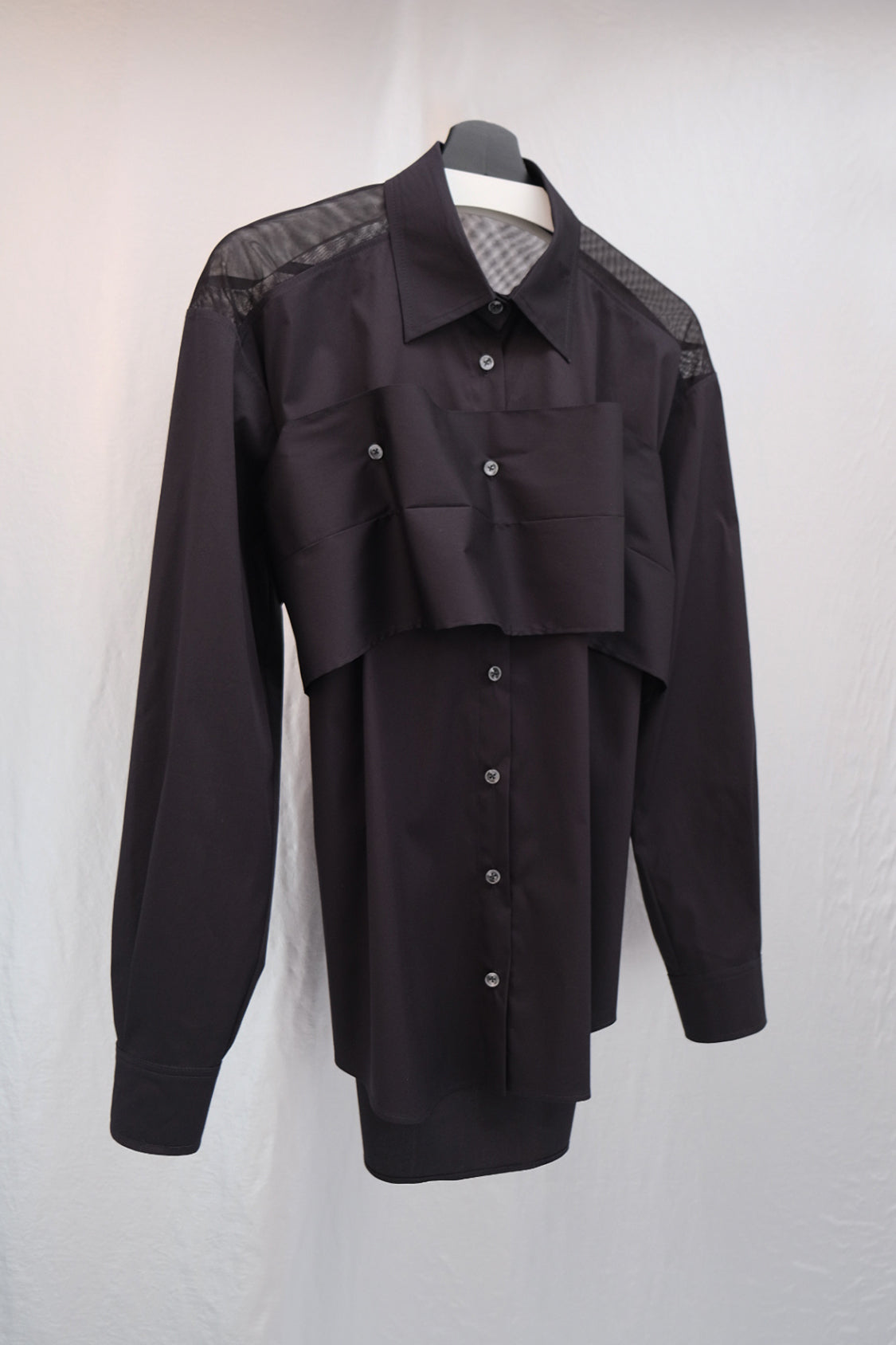 IRENE SHIRT Black / signature style - Shohei-collection