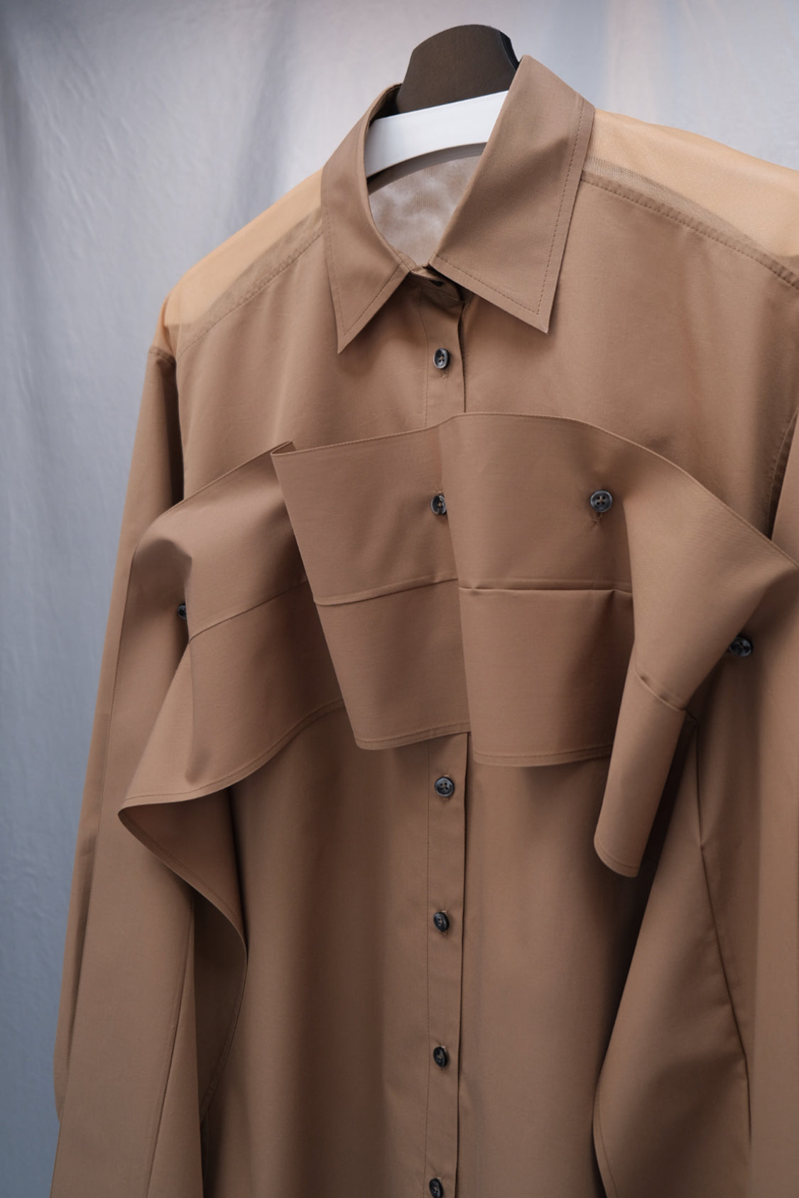 IRENE SHIRT Dune / signature style - Shohei-collection