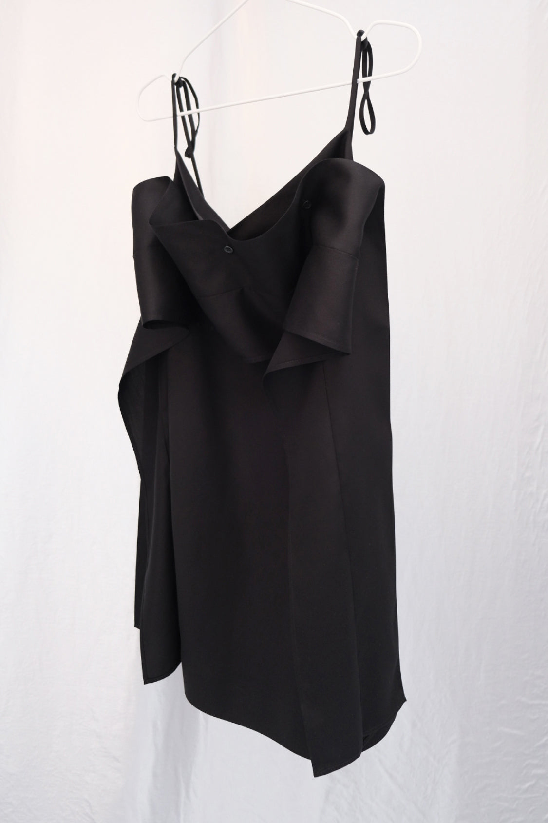 IRENE SLIP DRESS / Lyocell TENCEL _ black - Shohei-collection