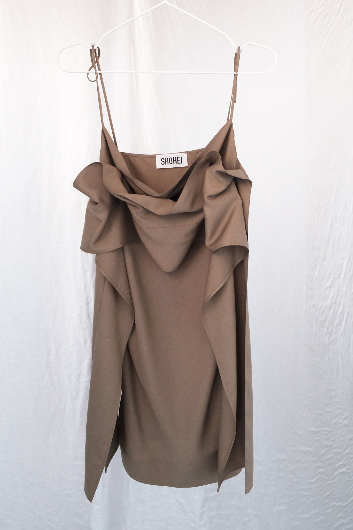 IRENE SLIP DRESS / Lyocell TENCEL _ slate green - Shohei-collection