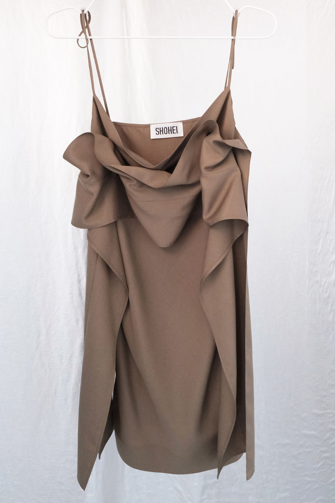 IRENE SLIP DRESS / Lyocell TENCEL _ slate green - Shohei-collection