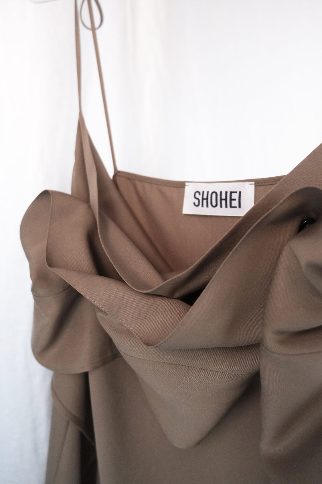 IRENE SLIP DRESS / Lyocell TENCEL _ slate green - Shohei-collection