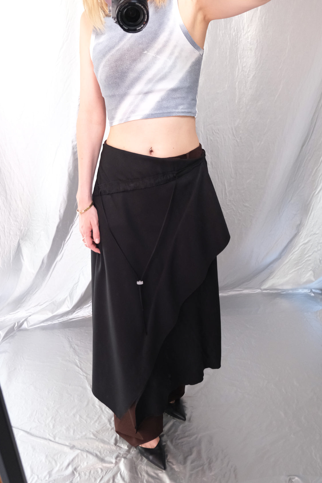 LINA FLAIR DRESS / zero-waste fashion - Shohei-collection