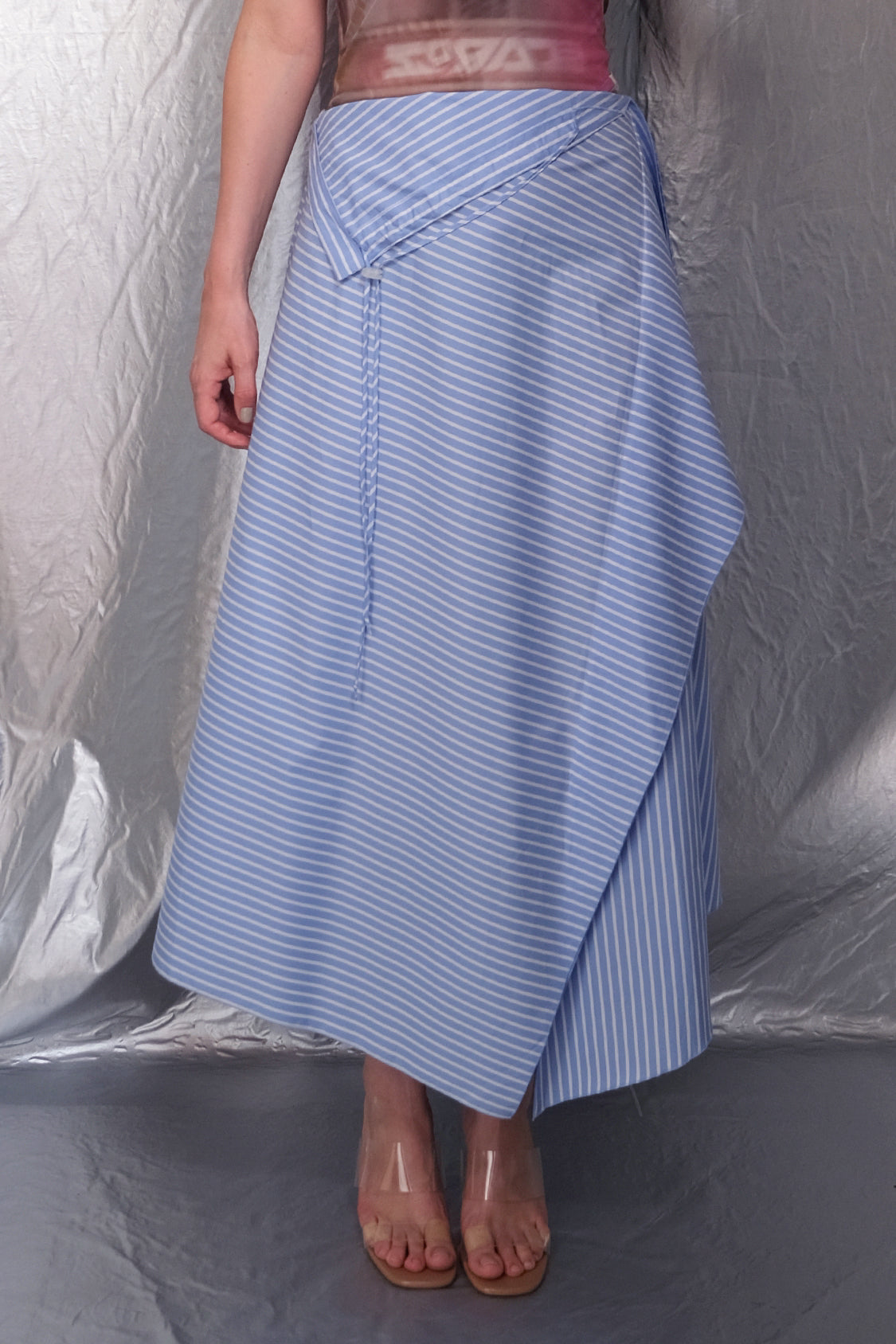 LINA FLAIR DRESS / zero-waste fashion - Shohei-collection