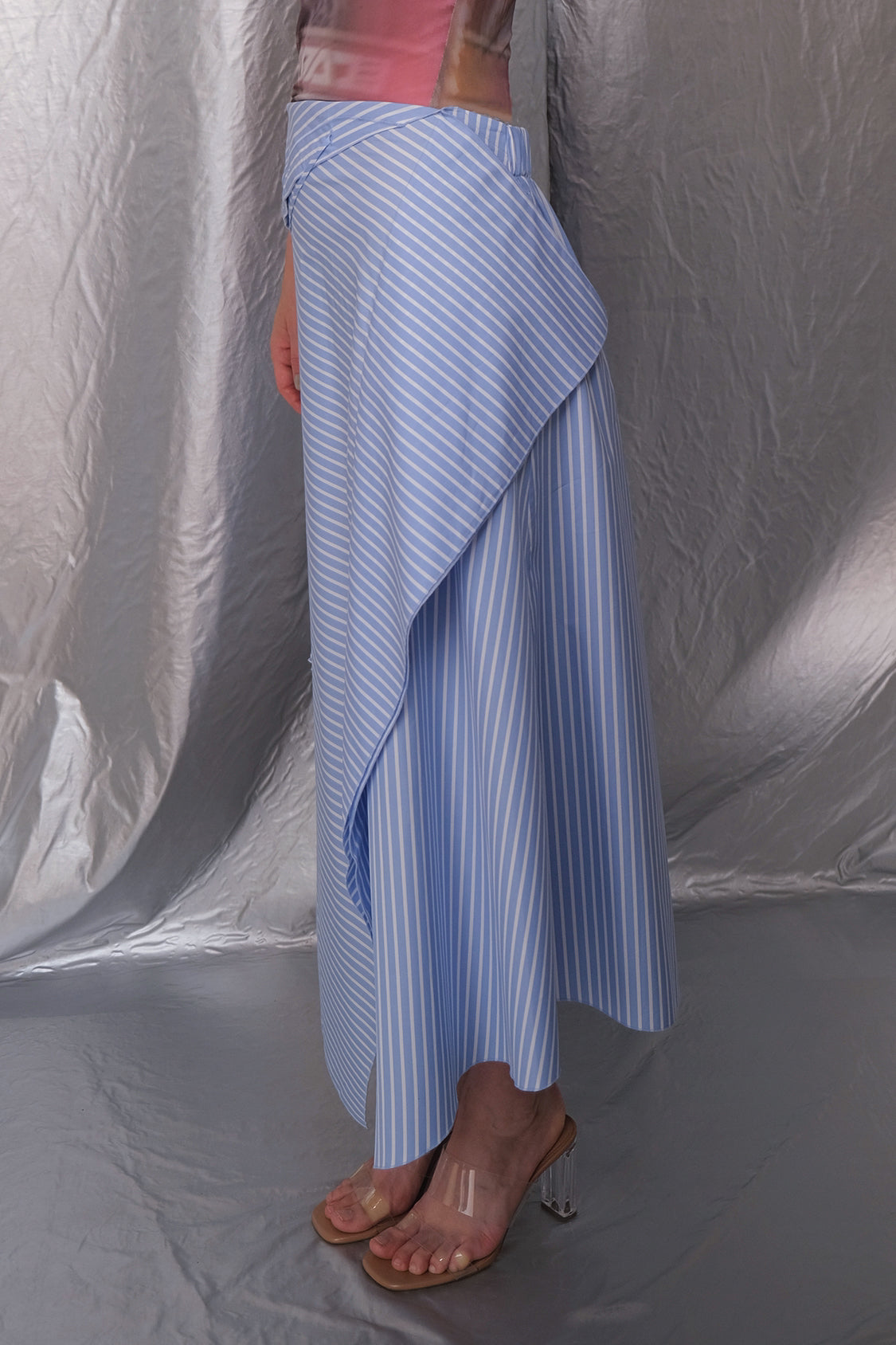 LINA FLAIR DRESS / zero-waste fashion - Shohei-collection