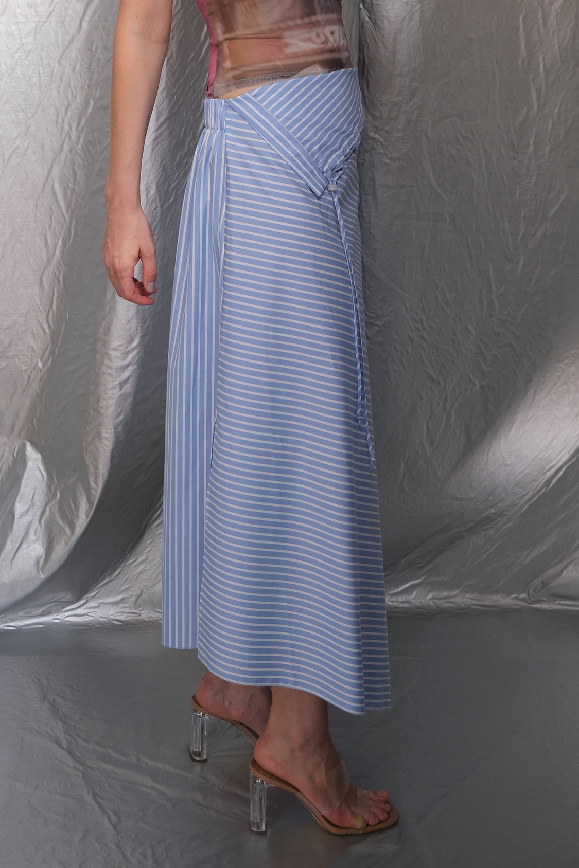 LINA FLAIR DRESS / zero-waste fashion - Shohei-collection