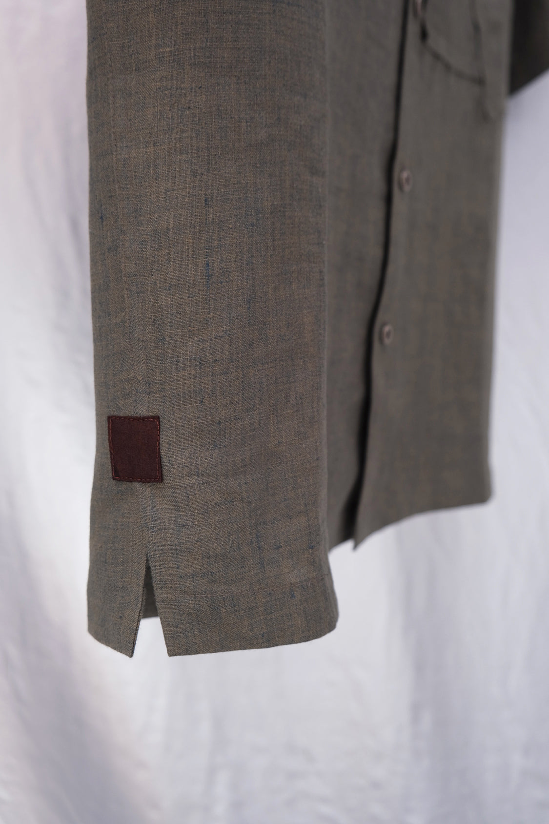 JUN BOWLING SHIRT / Italian linen - Shohei-collection