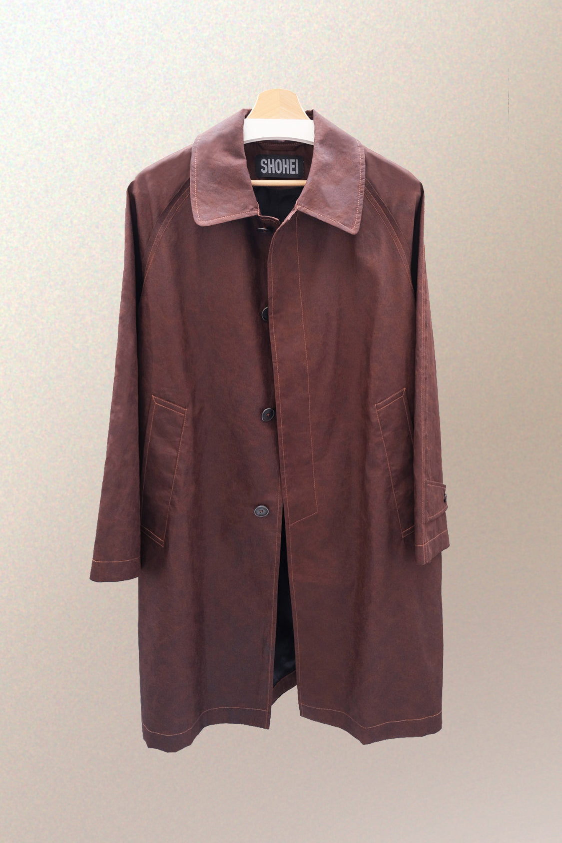 KAKISHIBU MAC COAT / unisex - Shohei-collection