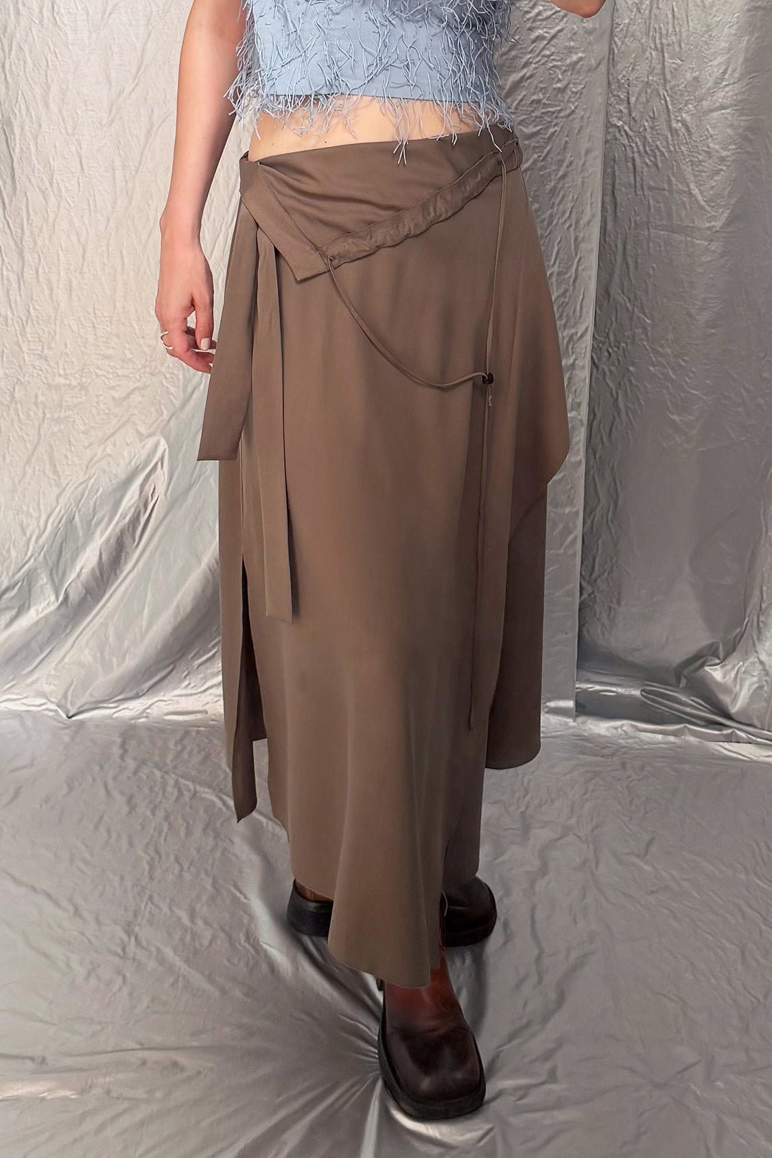 LINA FLAIR DRESS / Lyocell TENCEL - Shohei-collection