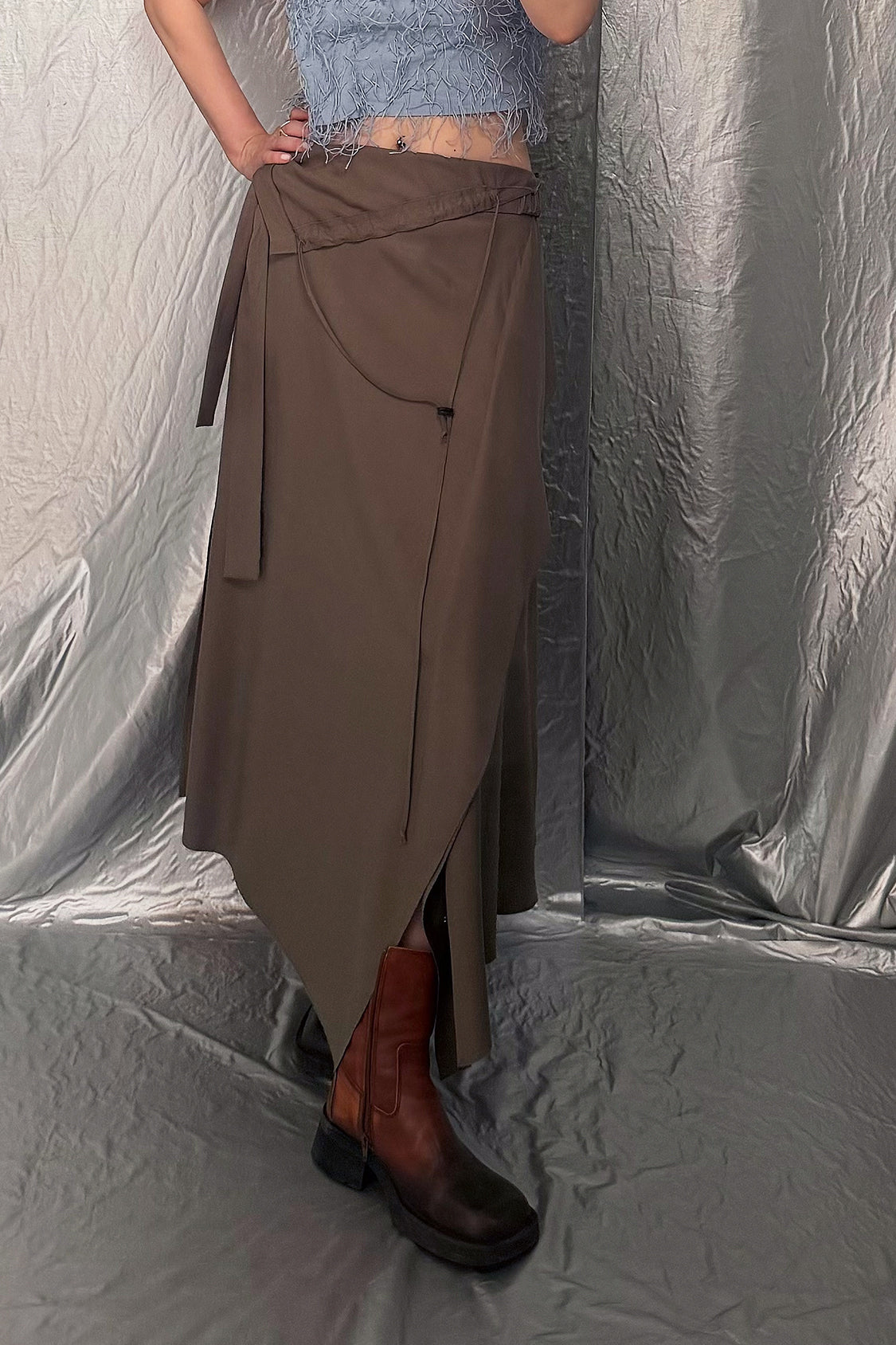 LINA FLAIR DRESS / Lyocell TENCEL - Shohei-collection