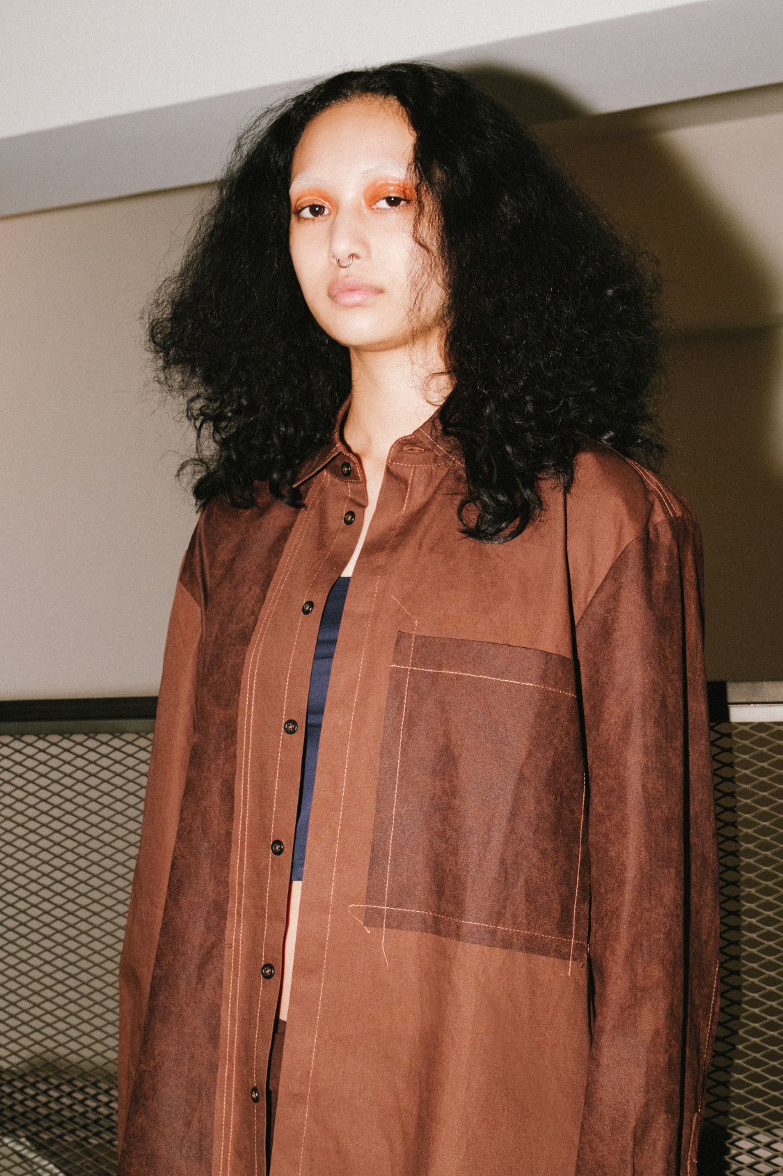 TWO-TONE SHIRT / KAKISHIBU - Shohei-collection