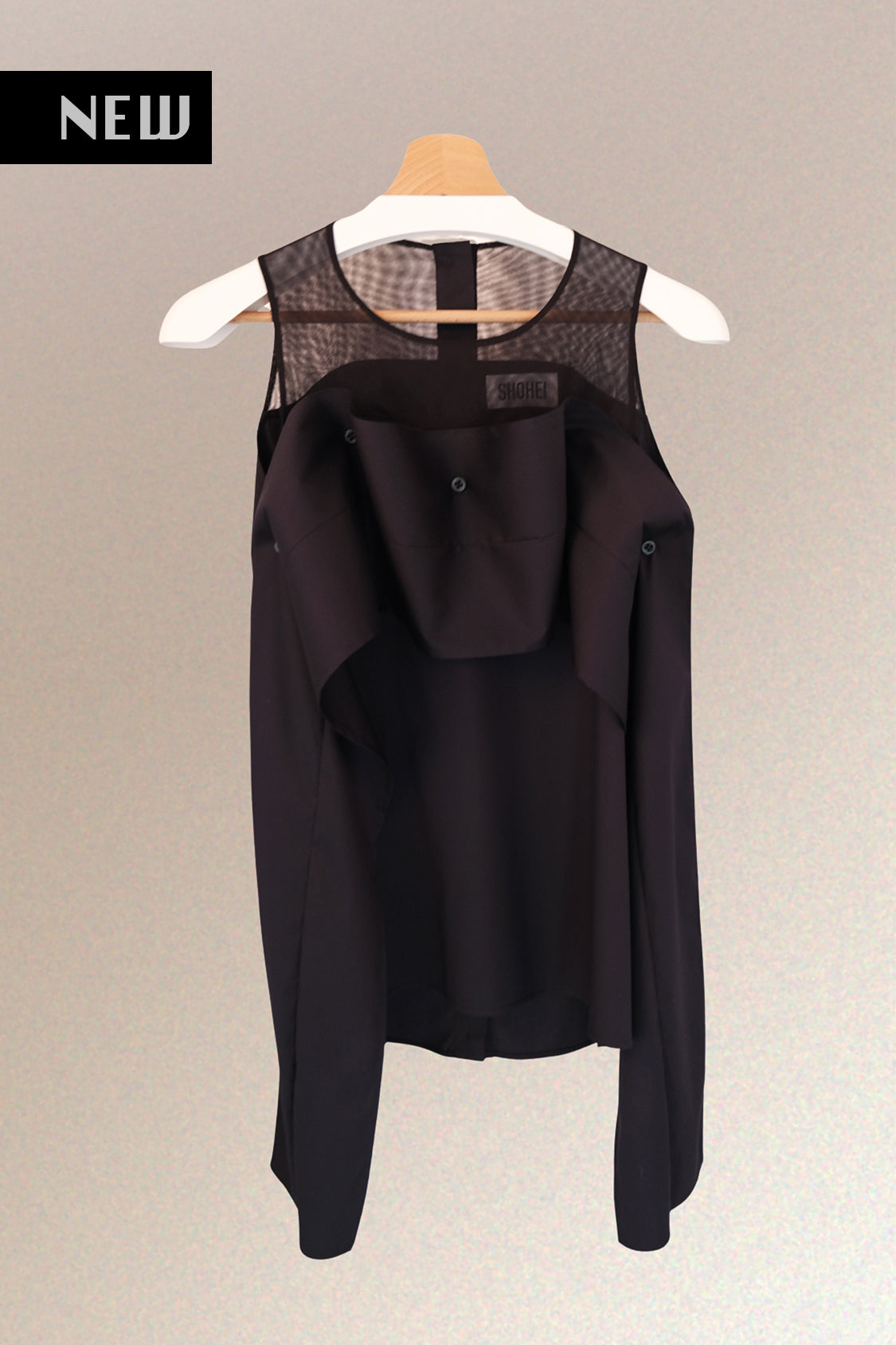 IRENE TOP / NEW black colour - Shohei-collection
