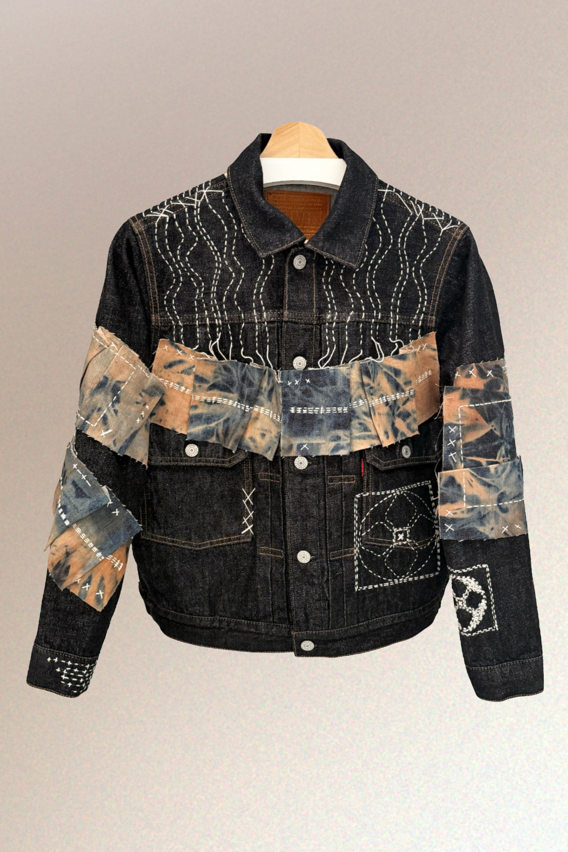 ZEN DENIM JACKET - EDWIN x SHOHEI 505ZX02 / black selvage denim - Shohei-collection