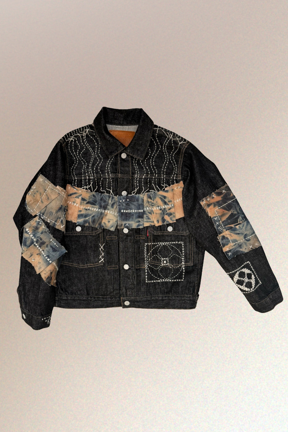 ZEN DENIM JACKET - EDWIN x SHOHEI 505ZX02 / black selvage denim - Shohei-collection