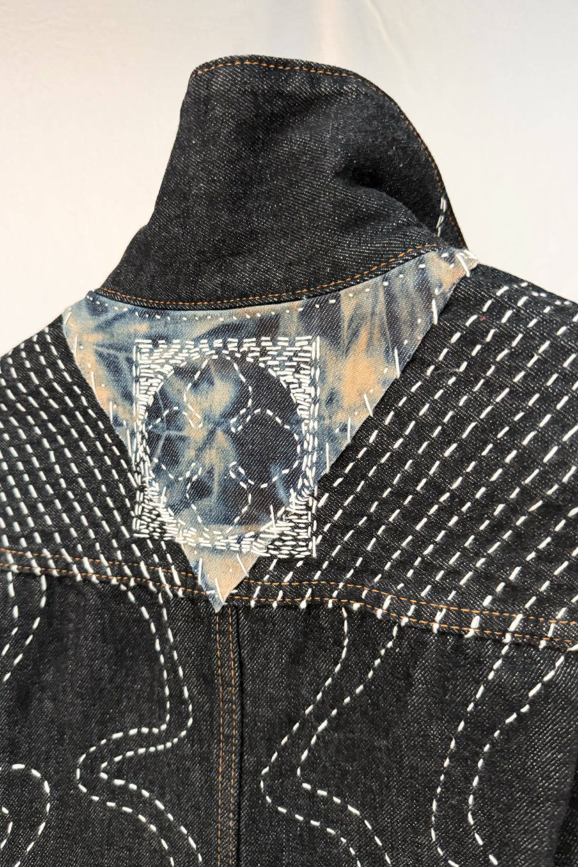 ZEN DENIM JACKET - EDWIN x SHOHEI 505ZX02 / black selvage denim - Shohei-collection