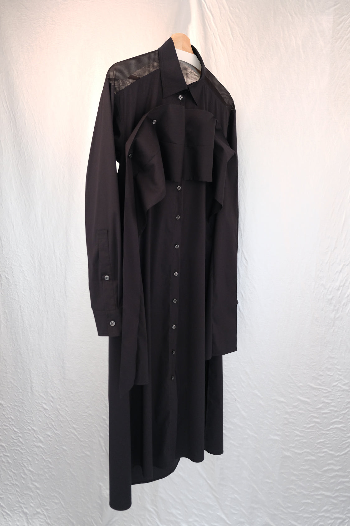 IRENE SHIRT DRESS Dune / signature style - Shohei-collection