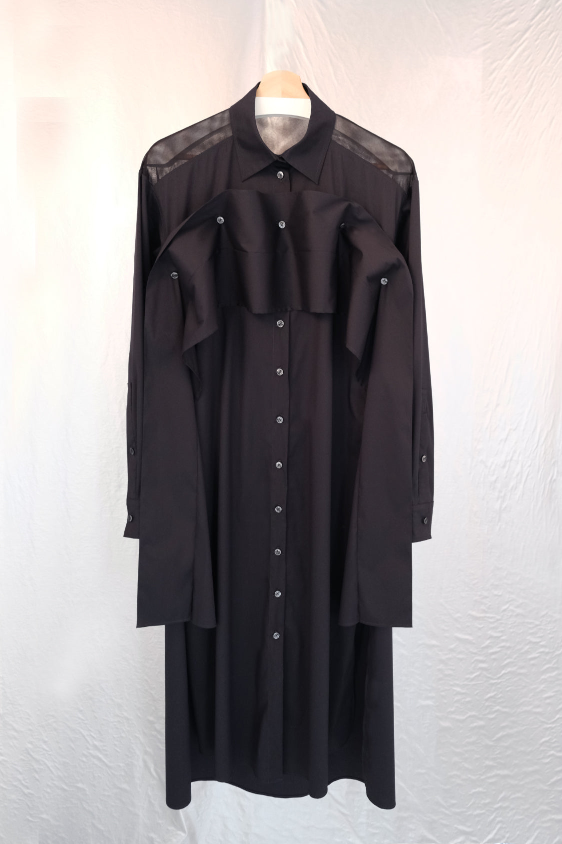 IRENE SHIRT DRESS Dune / signature style - Shohei-collection