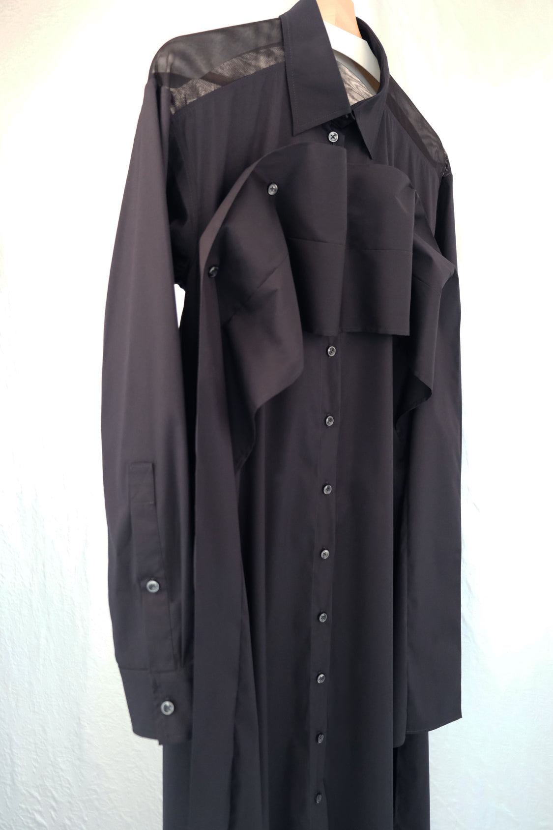 IRENE SHIRT DRESS Dune / signature style - Shohei-collection
