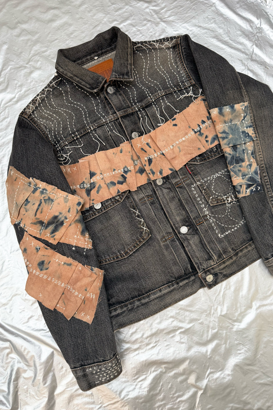 ZEN DENIM JACKET - EDWIN x SHOHEI 505ZX02 / washed black selvage denim - Shohei-collection