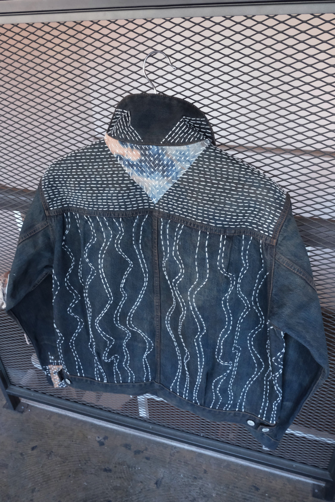 ZEN DENIM JACKET - EDWIN x SHOHEI 505ZX01 / selvage denim x persimmon dye - Shohei-collection