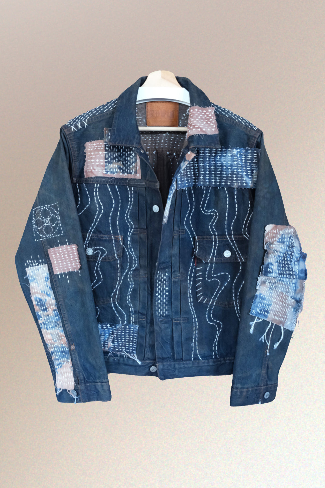 ZEN DENIM JACKET - EDWIN x SHOHEI 505ZX01 / selvage denim x persimmon dye - Shohei-collection