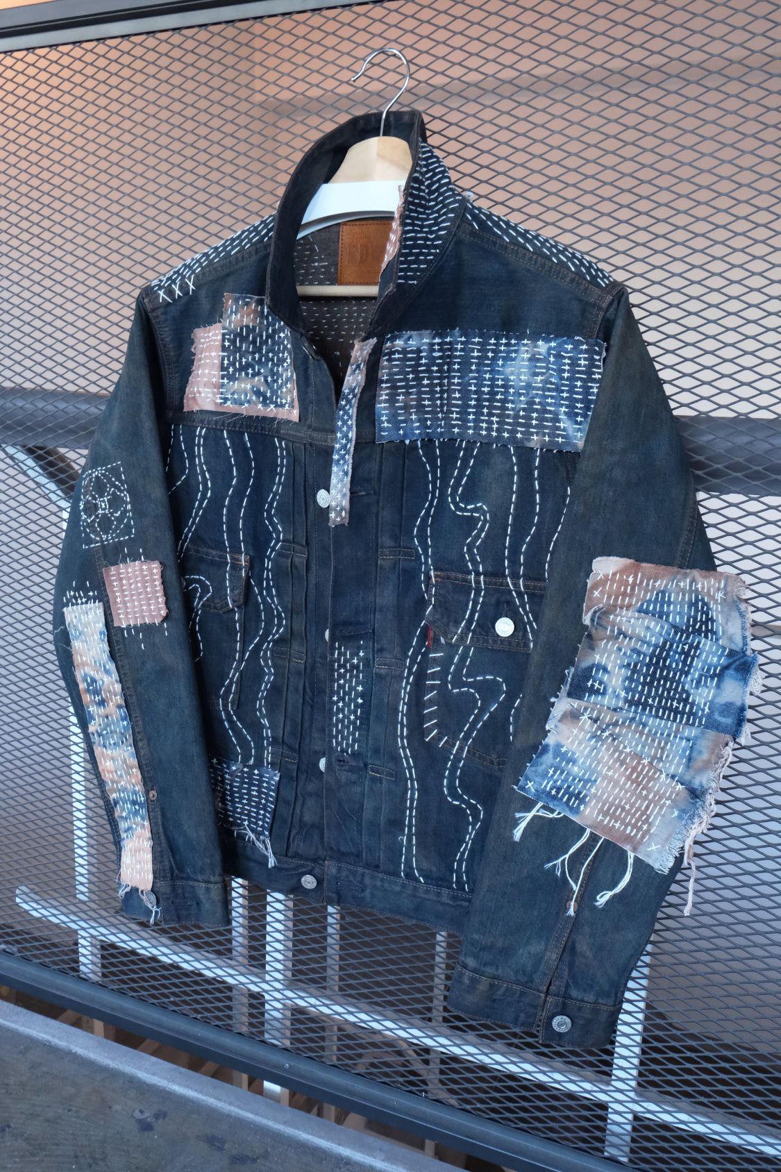 ZEN DENIM JACKET - EDWIN x SHOHEI 505ZX01 / selvage denim x persimmon dye - Shohei-collection