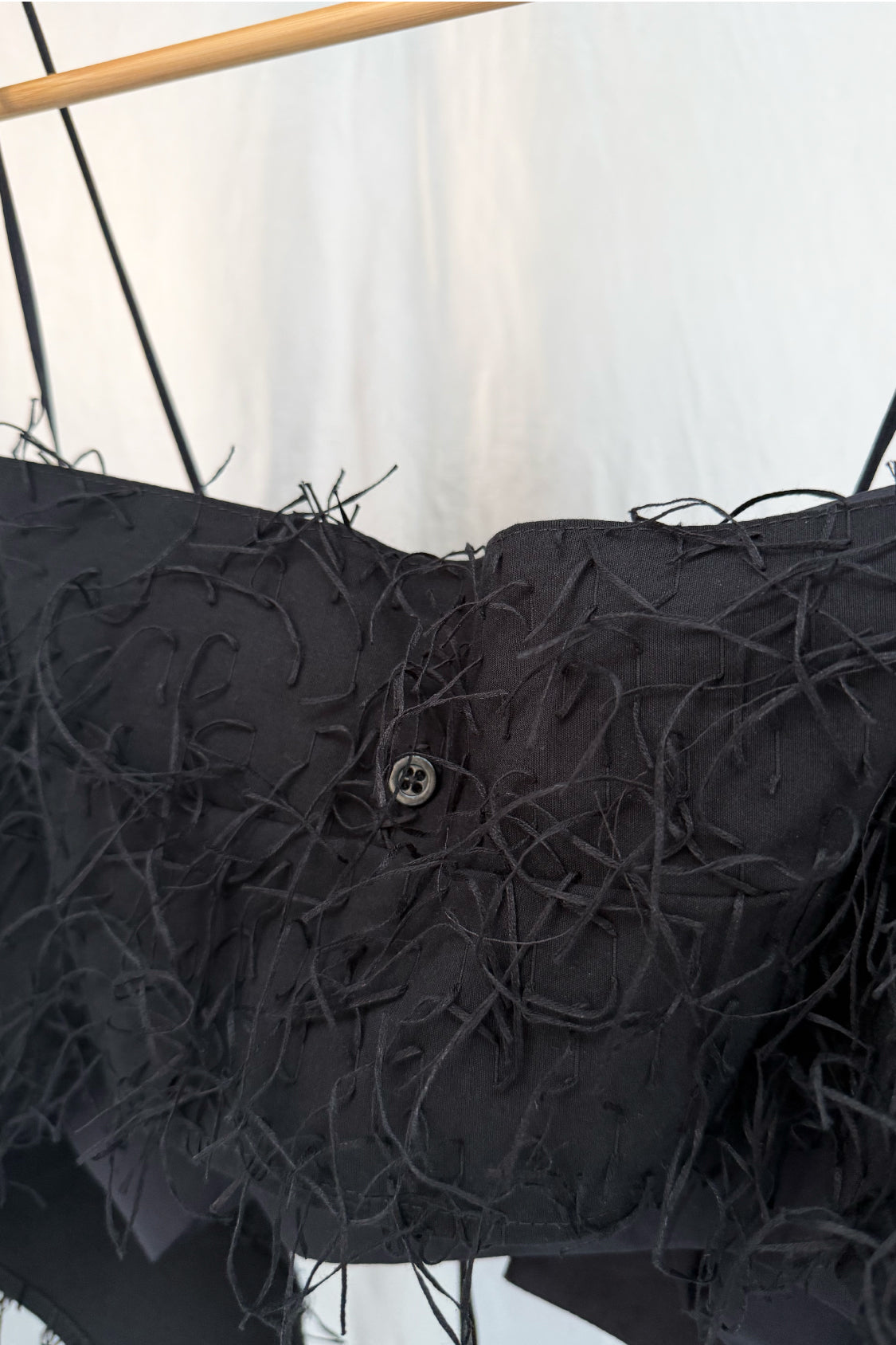 SAILA FRINGE TOP / Japanese textile art