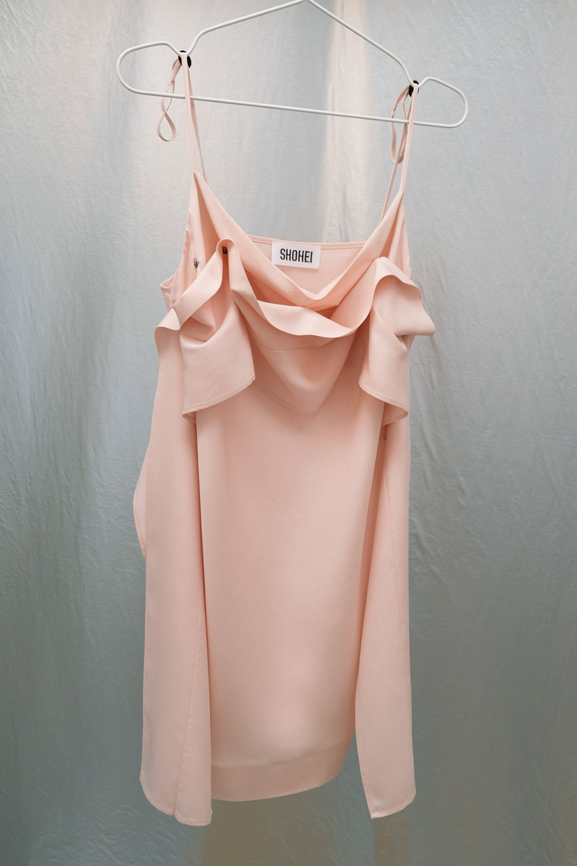IRENE SLIP DRESS / Lyocell TENCEL _ faded pink - Shohei-collection