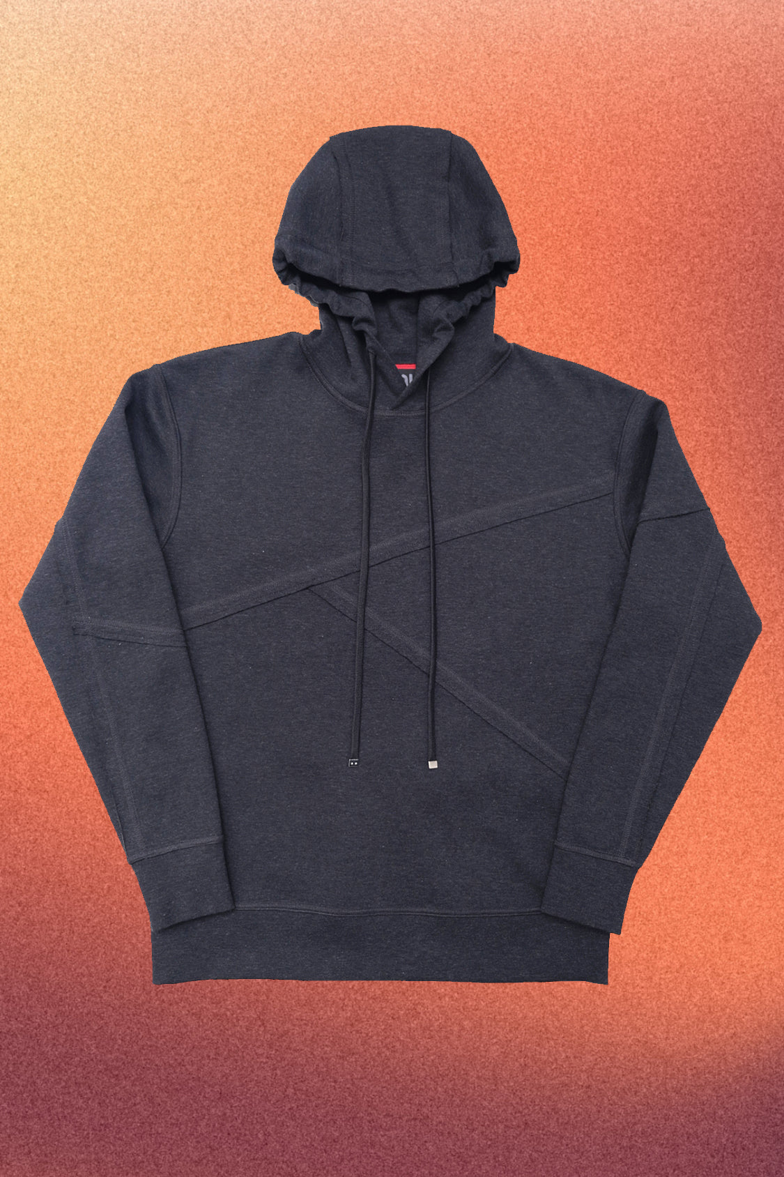 DAI HOODIE / wool-cotton blend