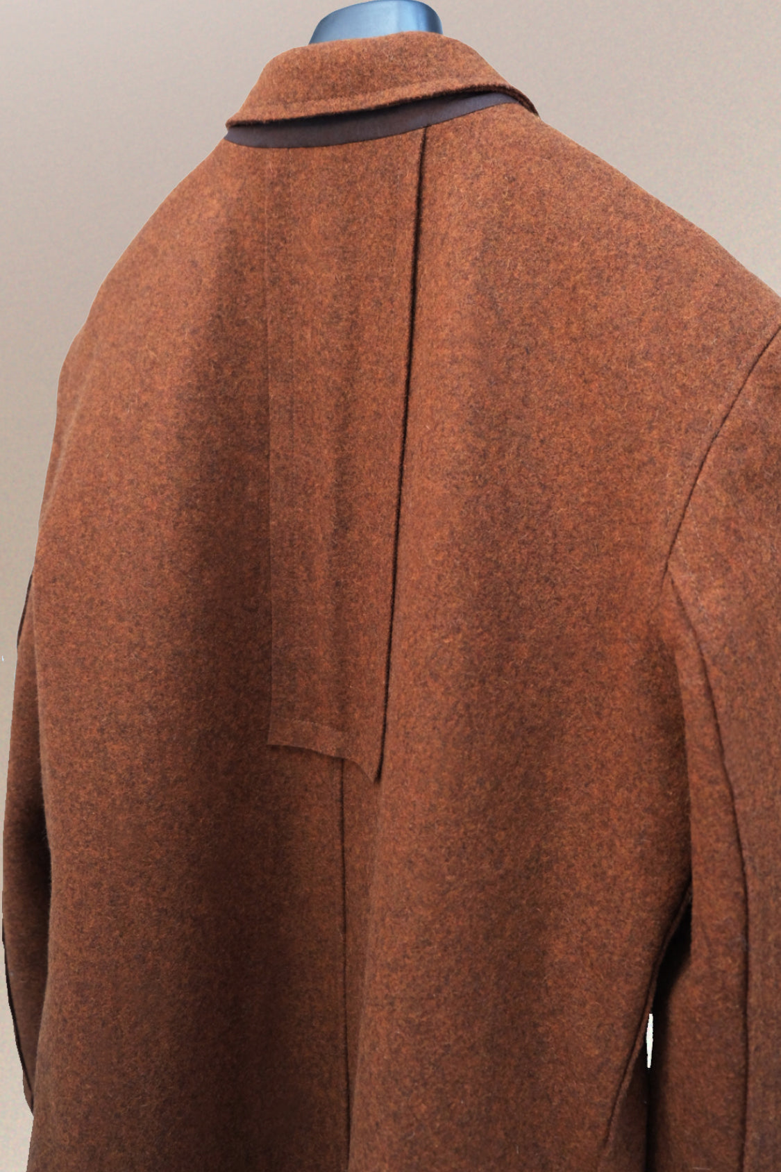 RAW WOOL COAT / made from Portuguese wool - Shohei-collection