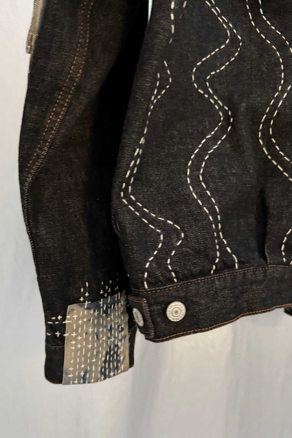 ZEN DENIM JACKET - EDWIN x SHOHEI 505ZX01 / black selvage denim - Shohei-collection