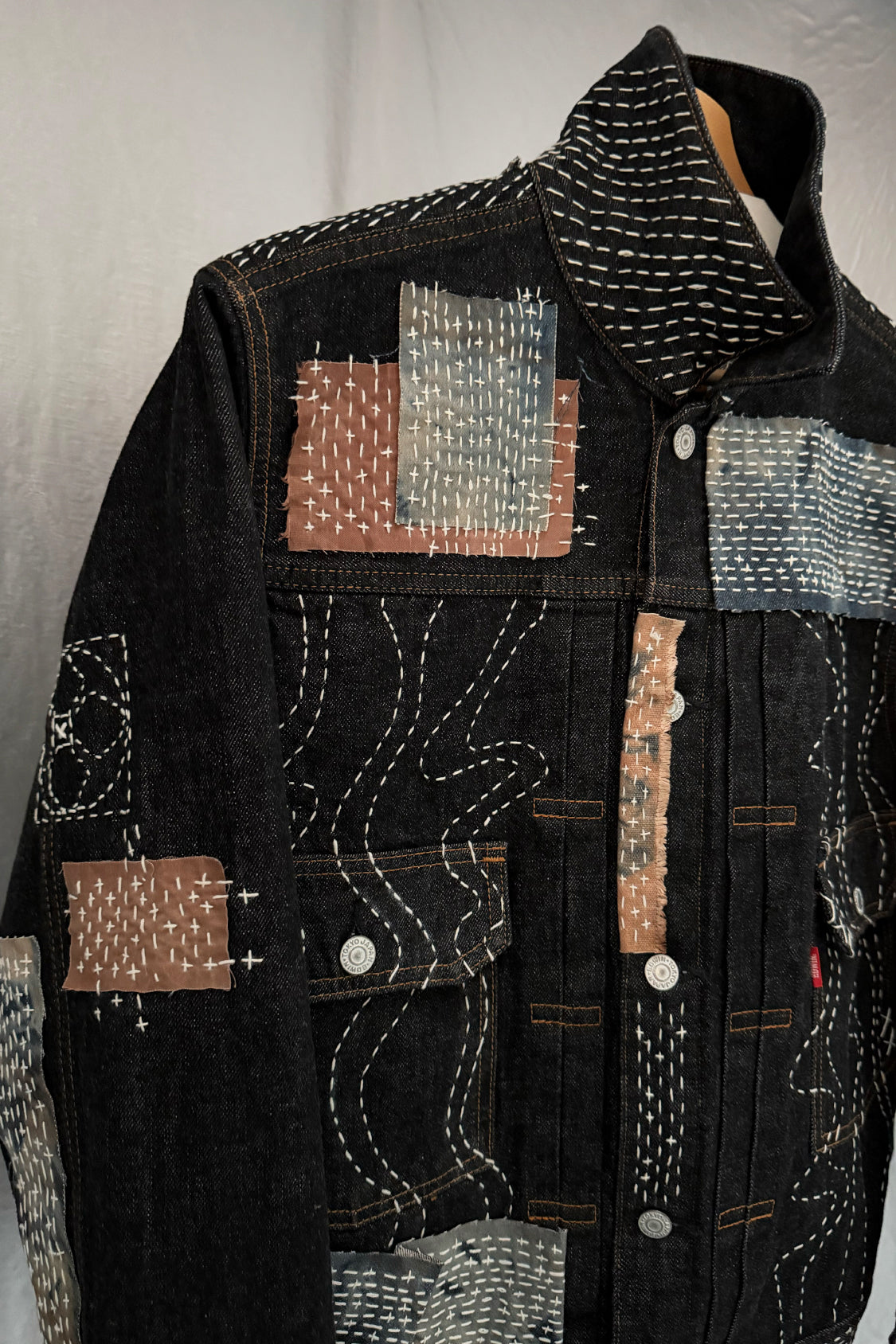ZEN DENIM JACKET - EDWIN x SHOHEI 505ZX01 / black selvage denim - Shohei-collection