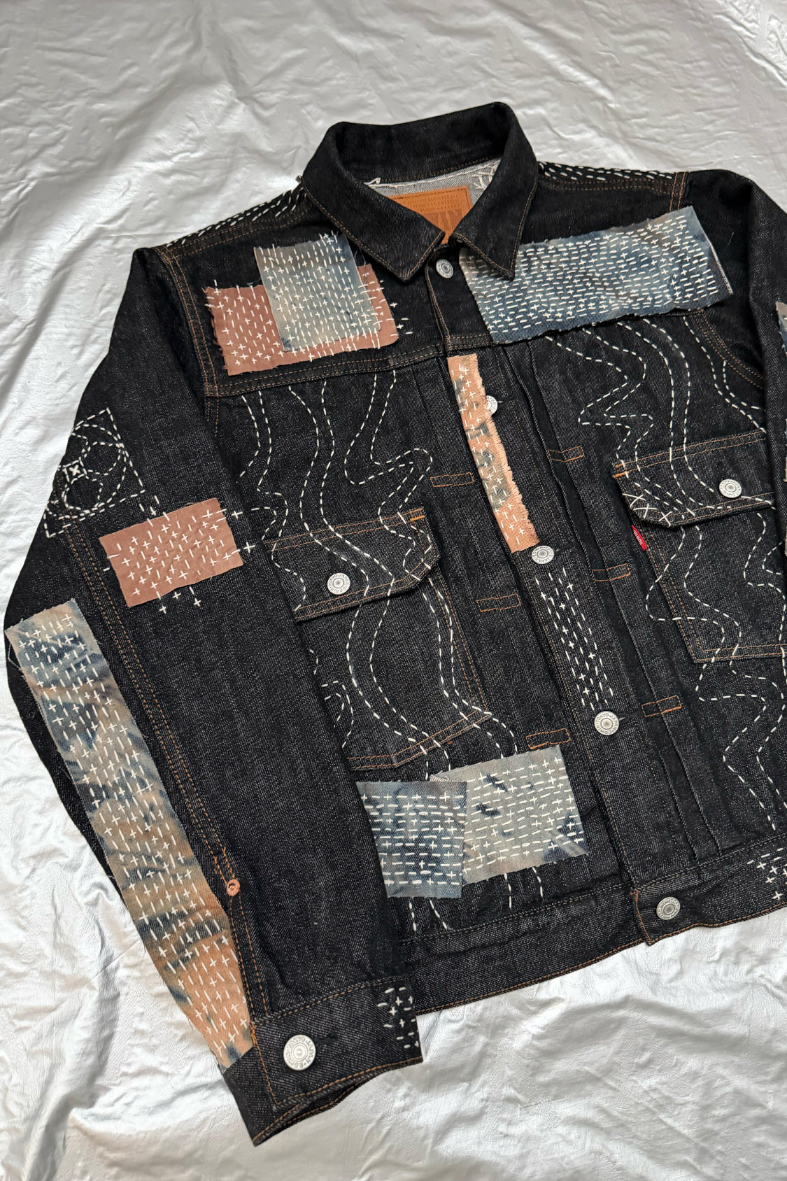 ZEN DENIM JACKET - EDWIN x SHOHEI 505ZX01 / black selvage denim - Shohei-collection