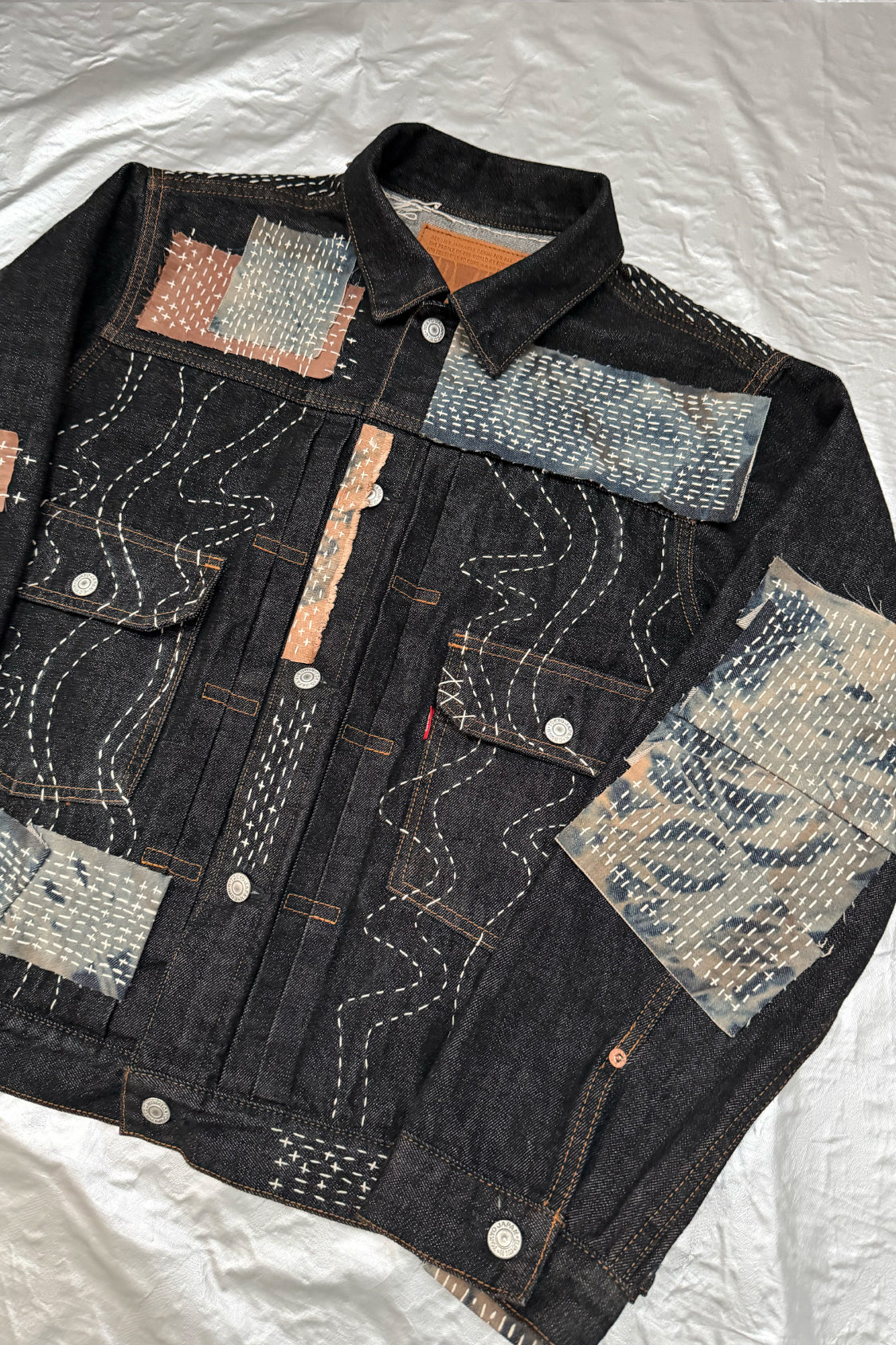 ZEN DENIM JACKET - EDWIN x SHOHEI 505ZX01 / black selvage denim - Shohei-collection