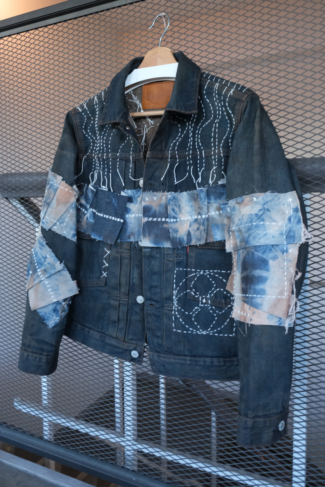 ZEN DENIM JACKET - EDWIN x SHOHEI 505ZX02 / selvage denim x persimmon dye - Shohei-collection