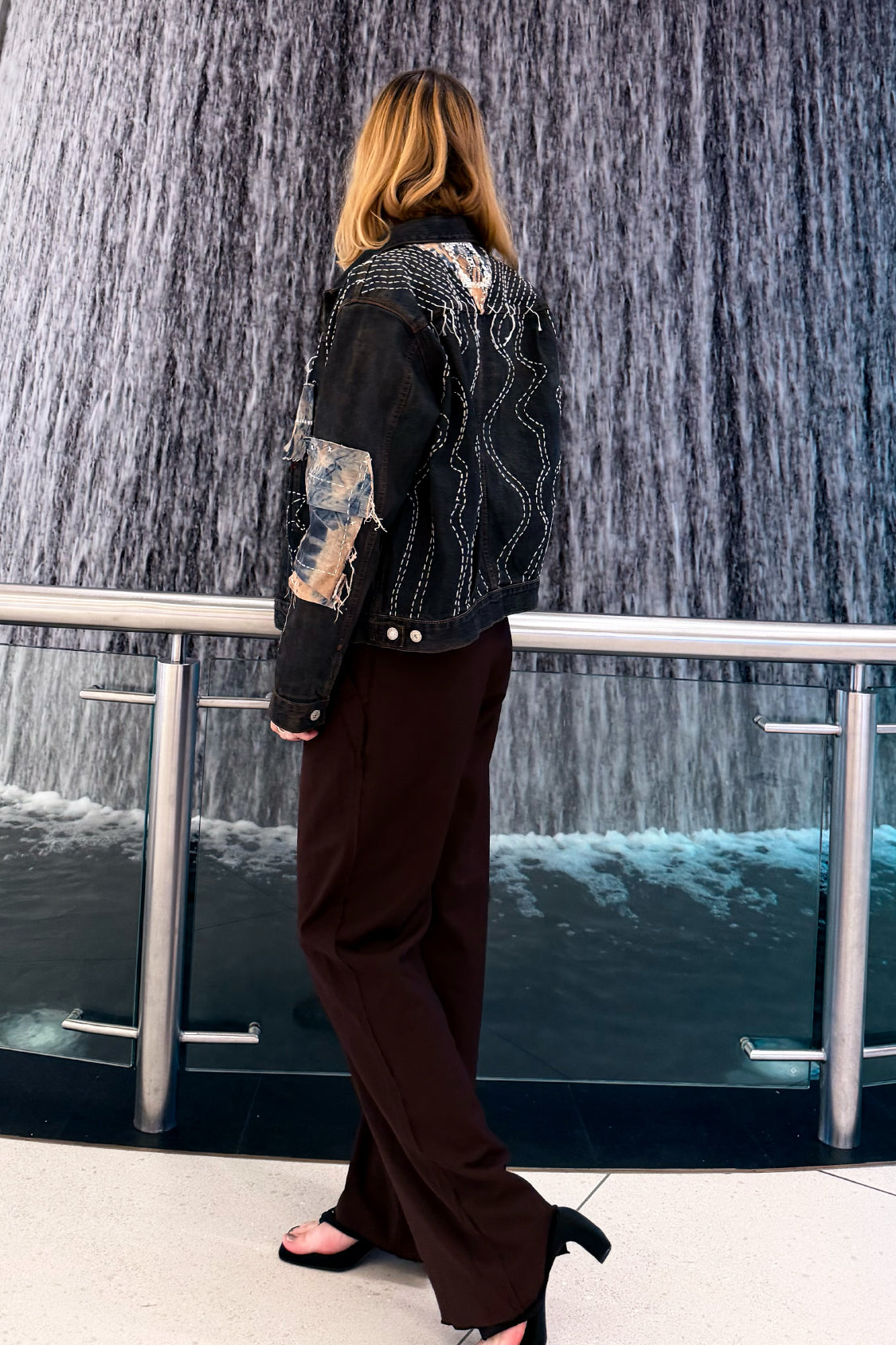 ZEN DENIM JACKET - EDWIN x SHOHEI 505ZX02 / selvage denim x persimmon dye - Shohei-collection