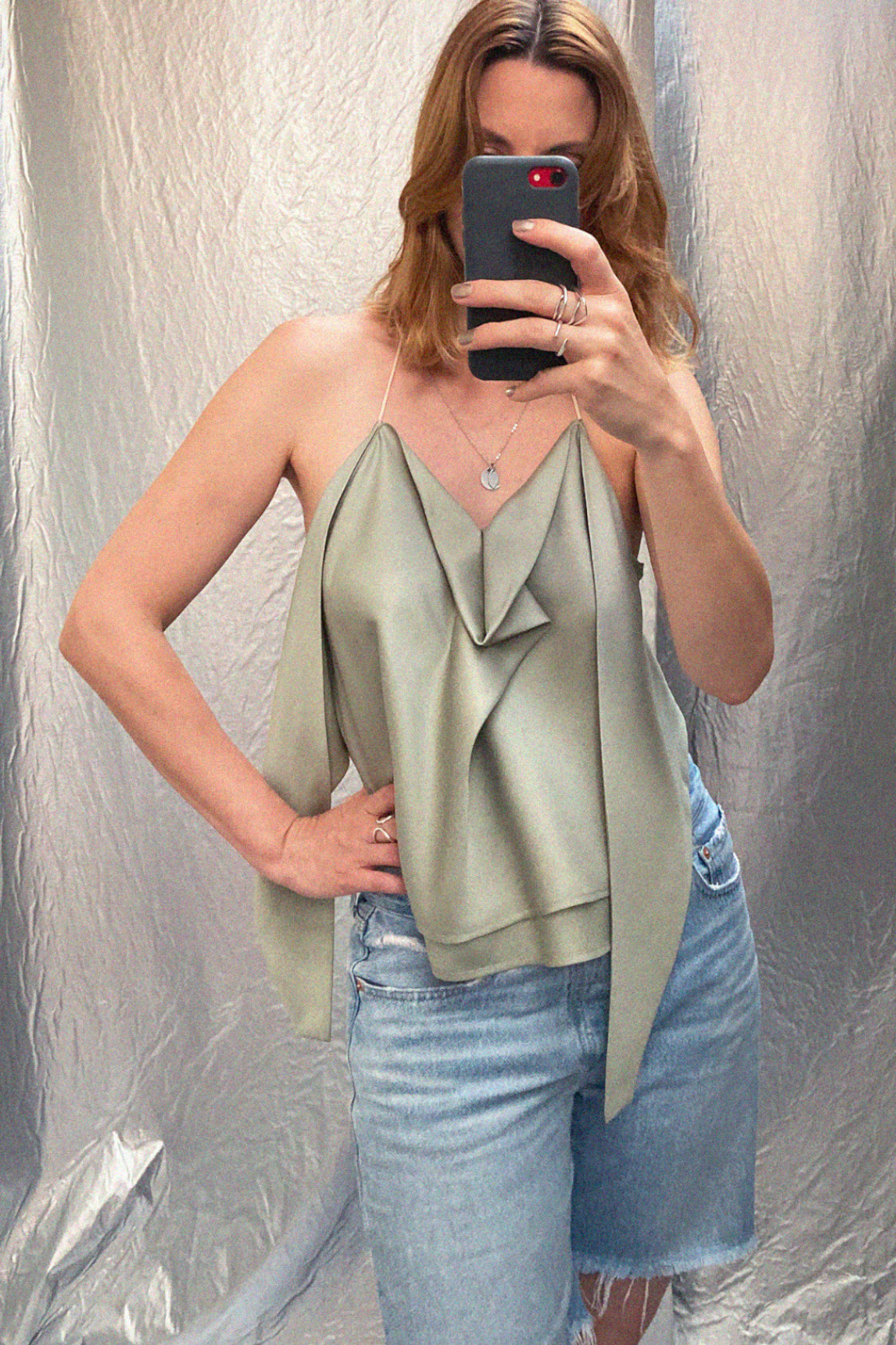 ZIGGY TOP / TENCEL Satin - Shohei-collection
