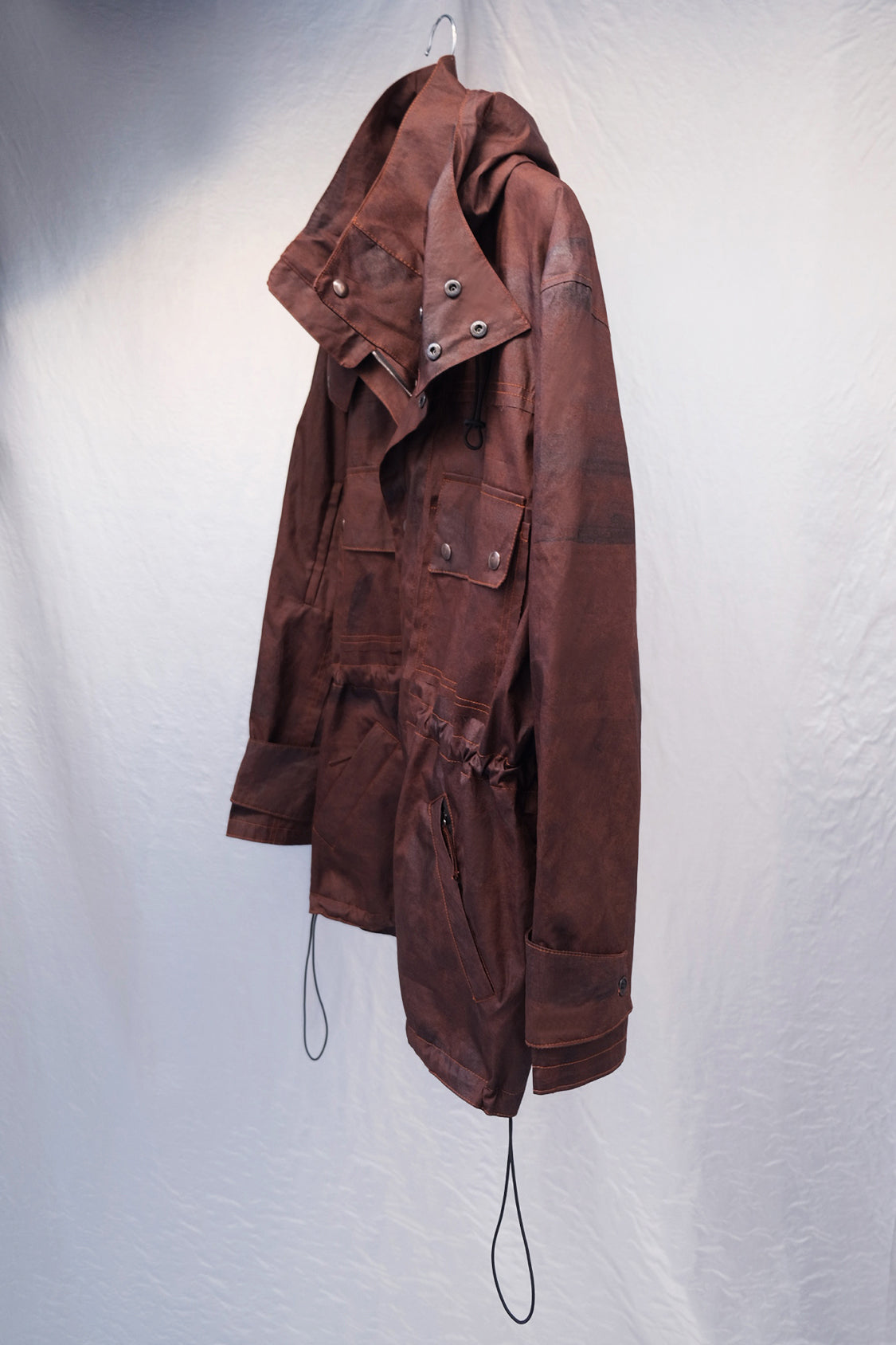 UTILITY JACKET / KAKISHIBU DYED COTTON - Shohei-collection