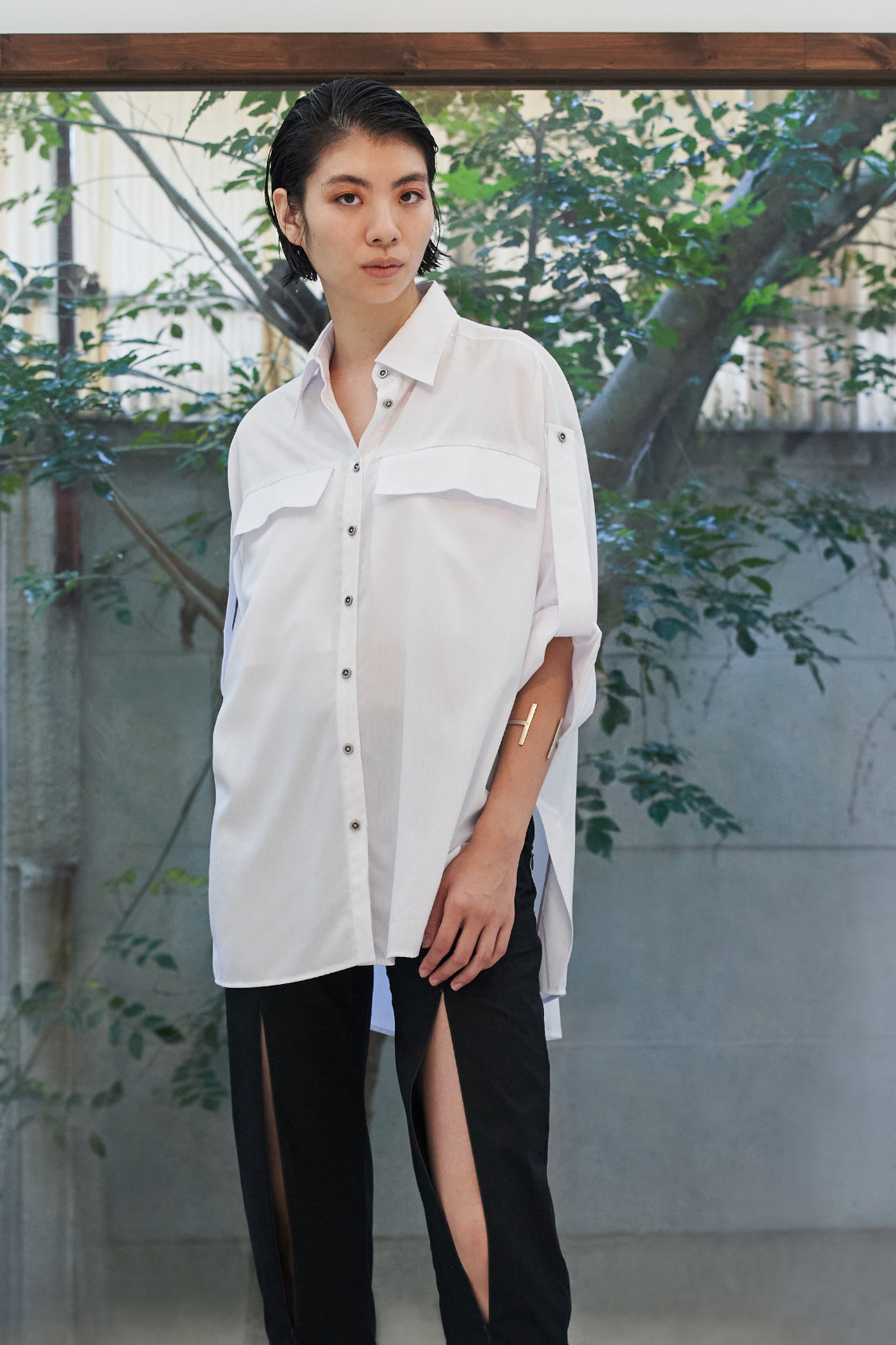 KUYURI BLOUSE / Lyocell TENCEL™ - Shohei-collection