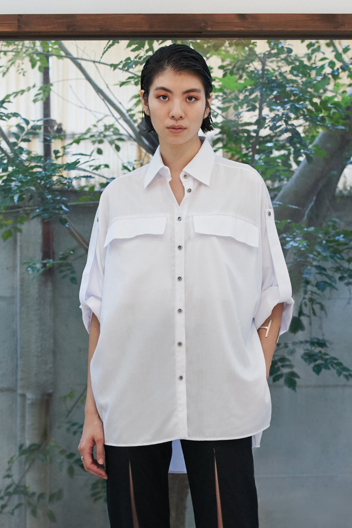 KUYURI BLOUSE / Lyocell TENCEL™ - Shohei-collection