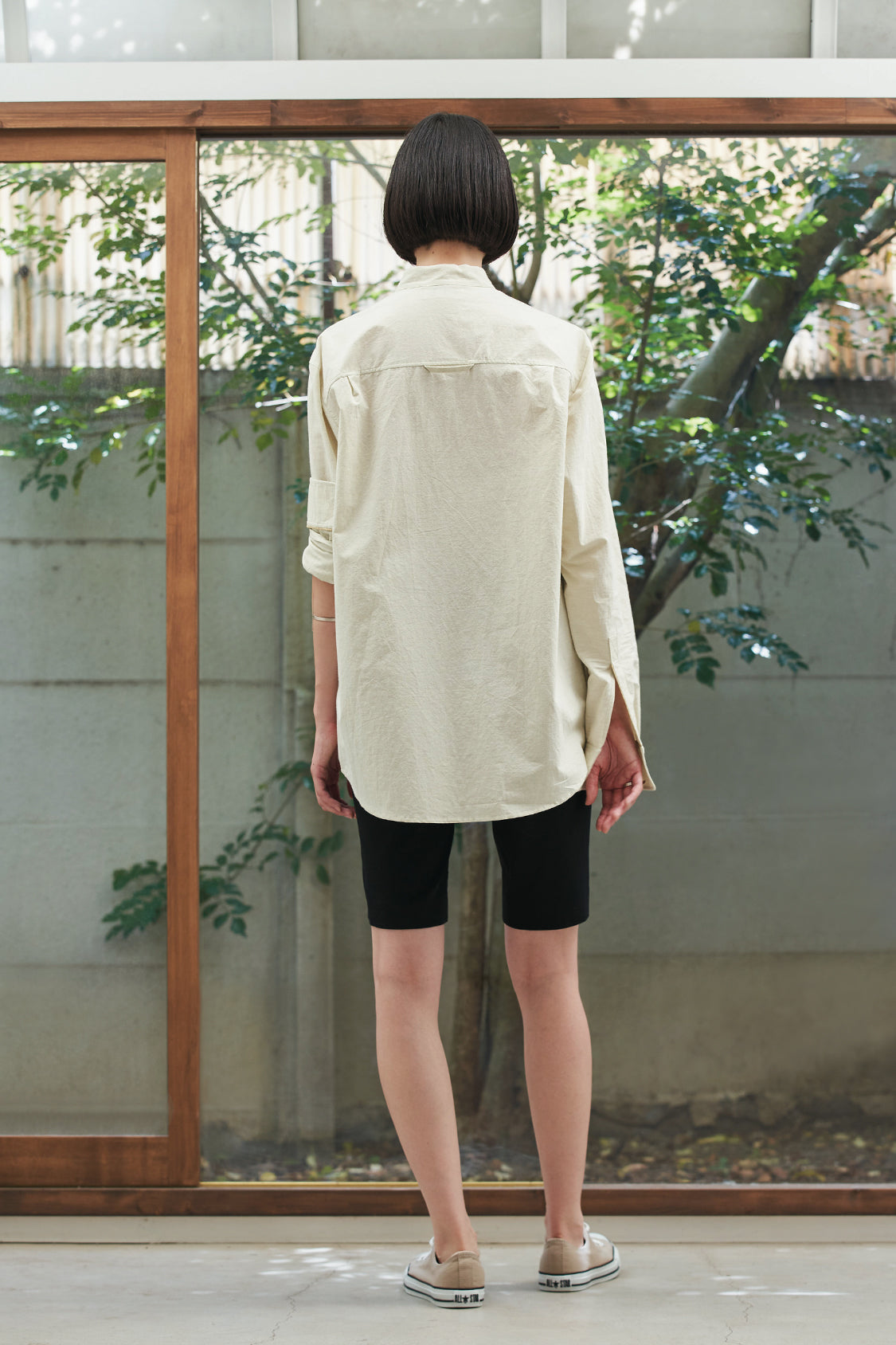 MAKATO SHIRT / matcha dye shirt - Shohei-collection
